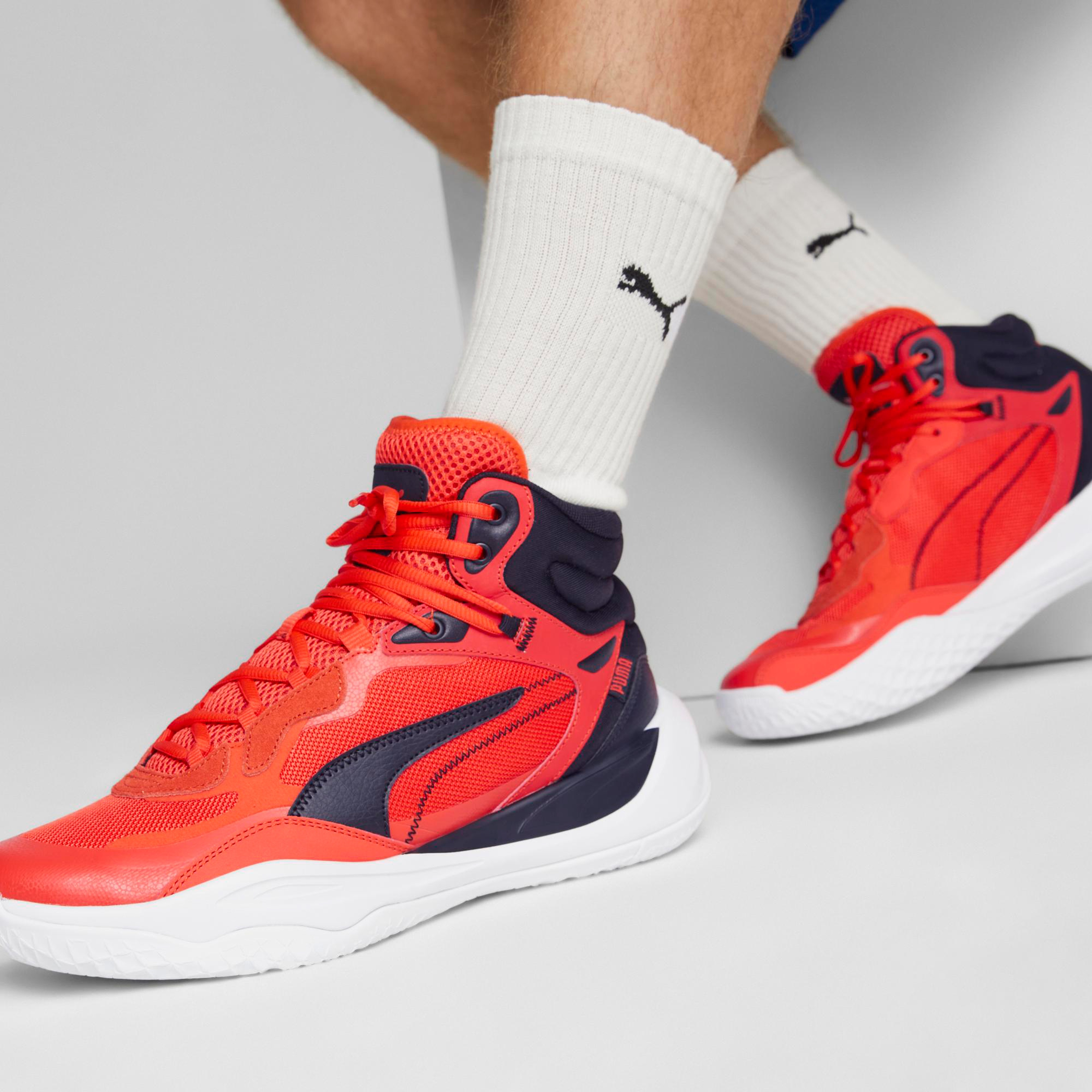 Puma Playmaker Erkek Kırmızı Spor Ayakkabı