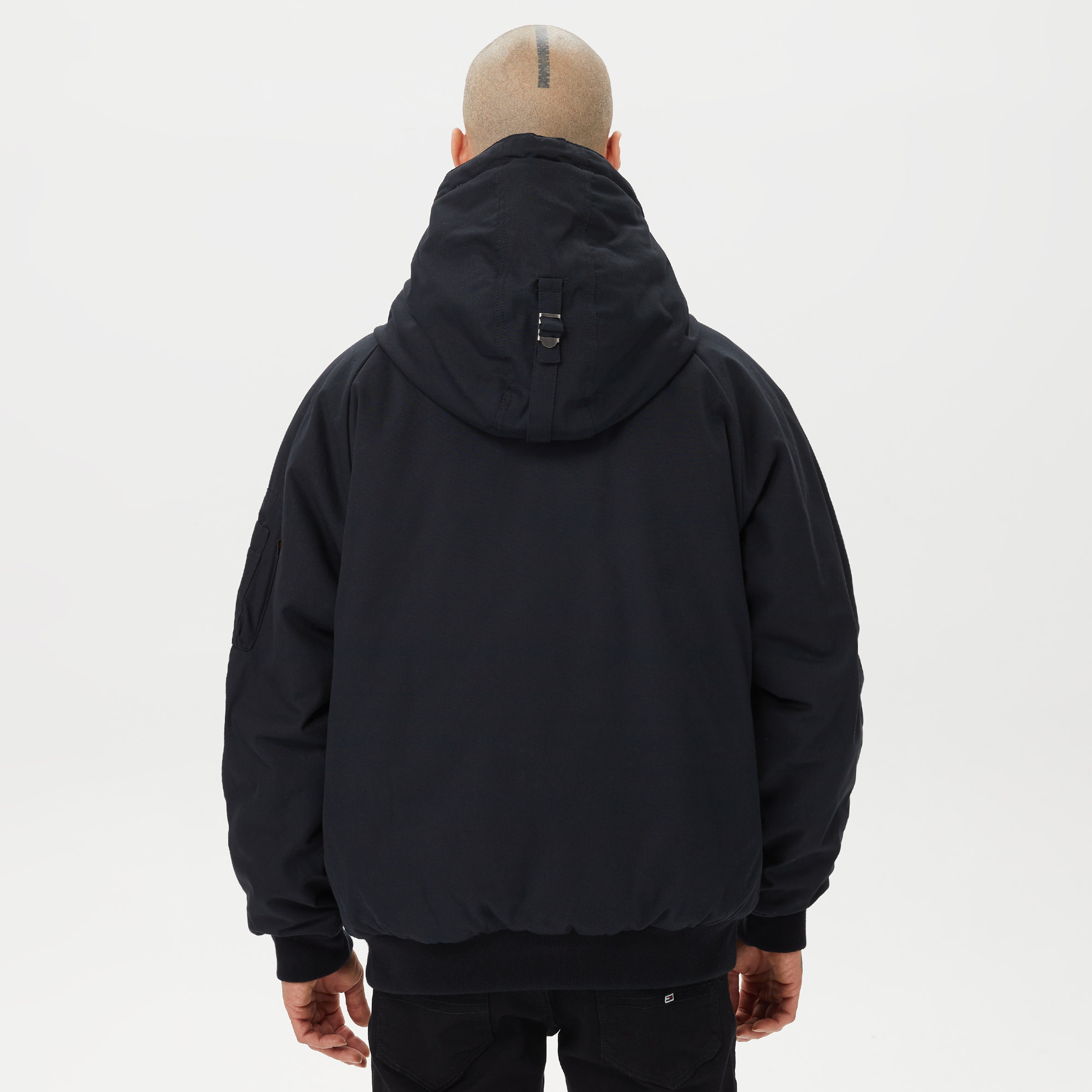 Alpha Industries Ma-1 Hunting Mod Erkek Siyah Ceket