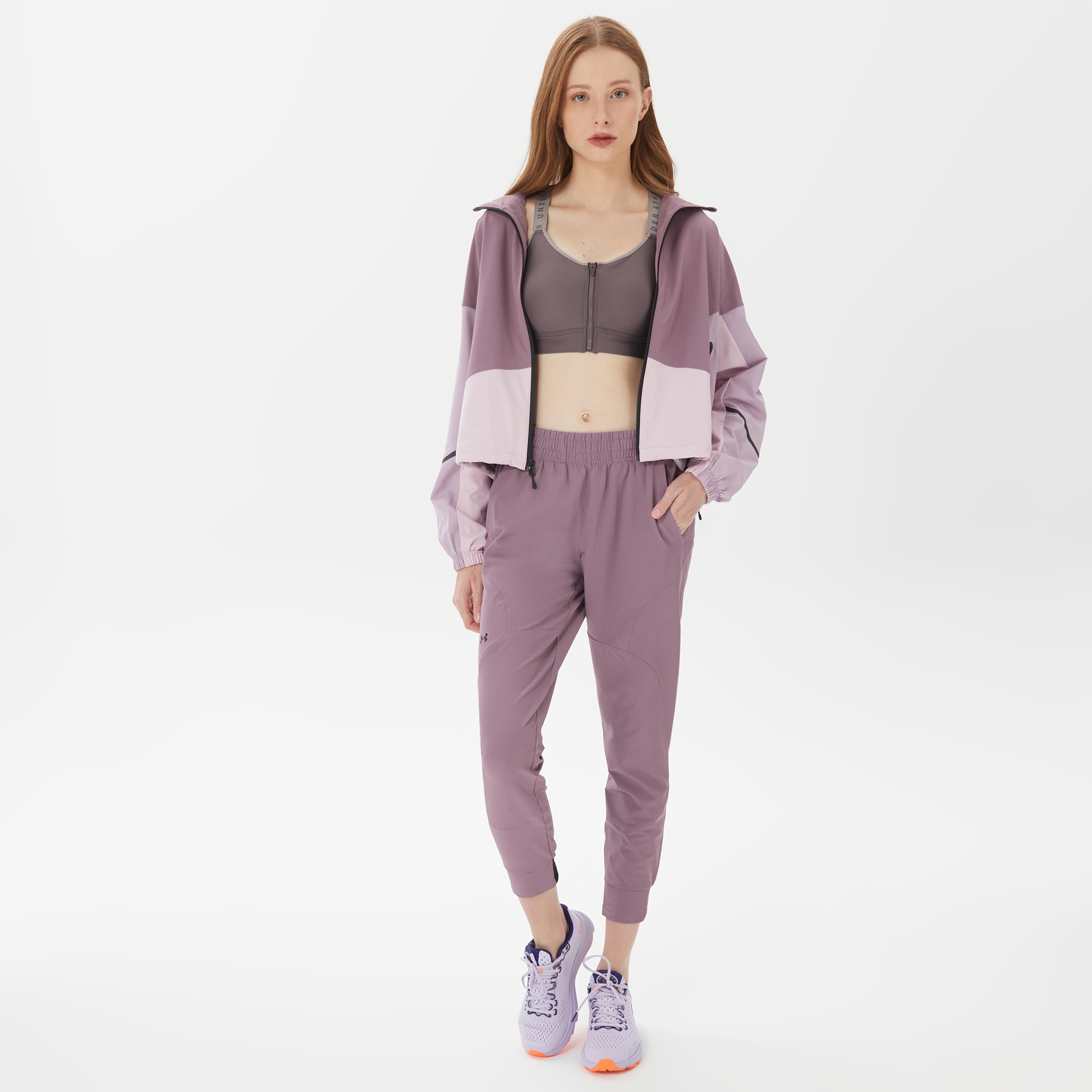 Under Armour Unstoppable Kadın Mor Rüzgarlık