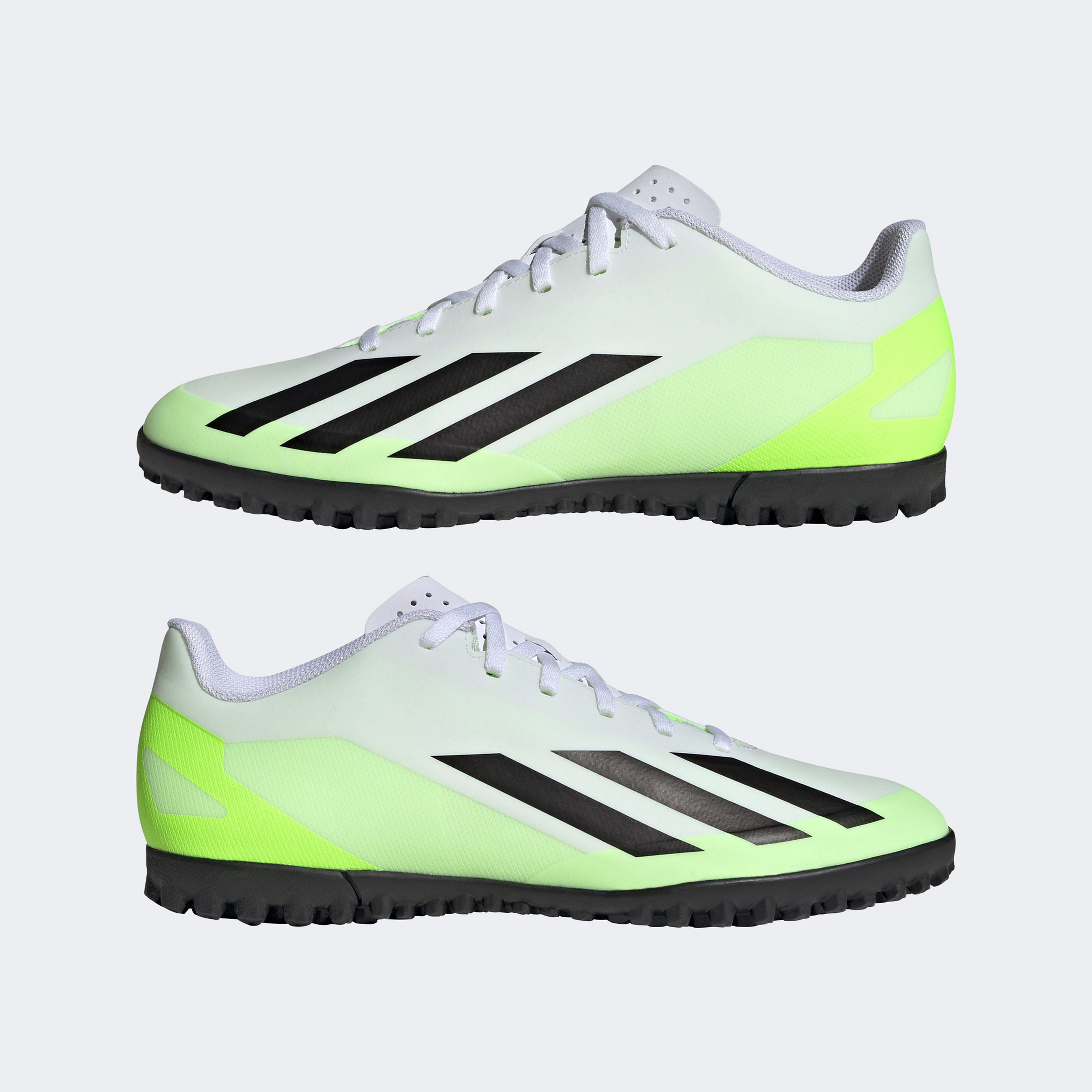 adidas X Crazyfast.4 Erkek Beyaz Halı Saha Kramponu