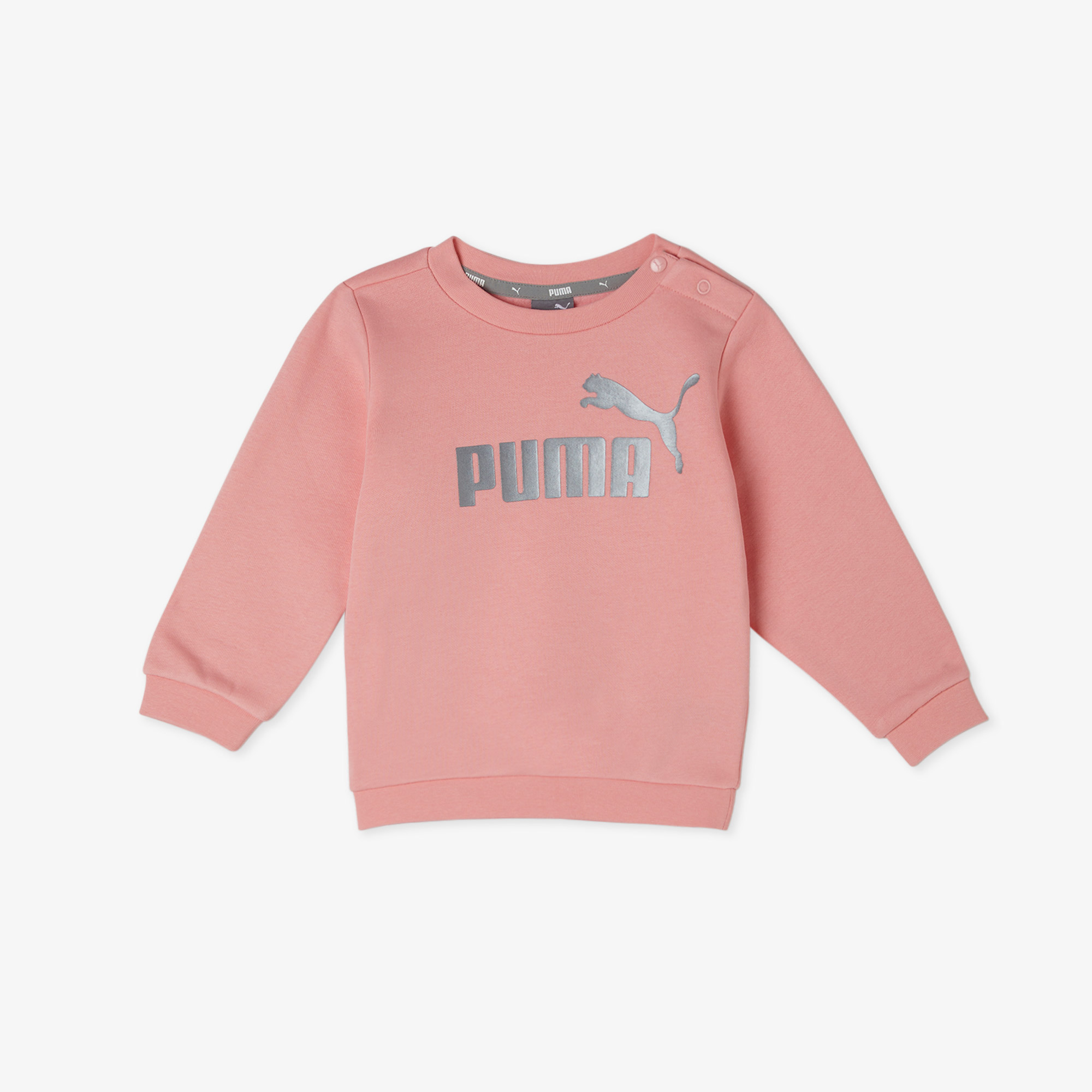 Puma Minicats Ess Crew Bebek Pembe Eşofman Takımı