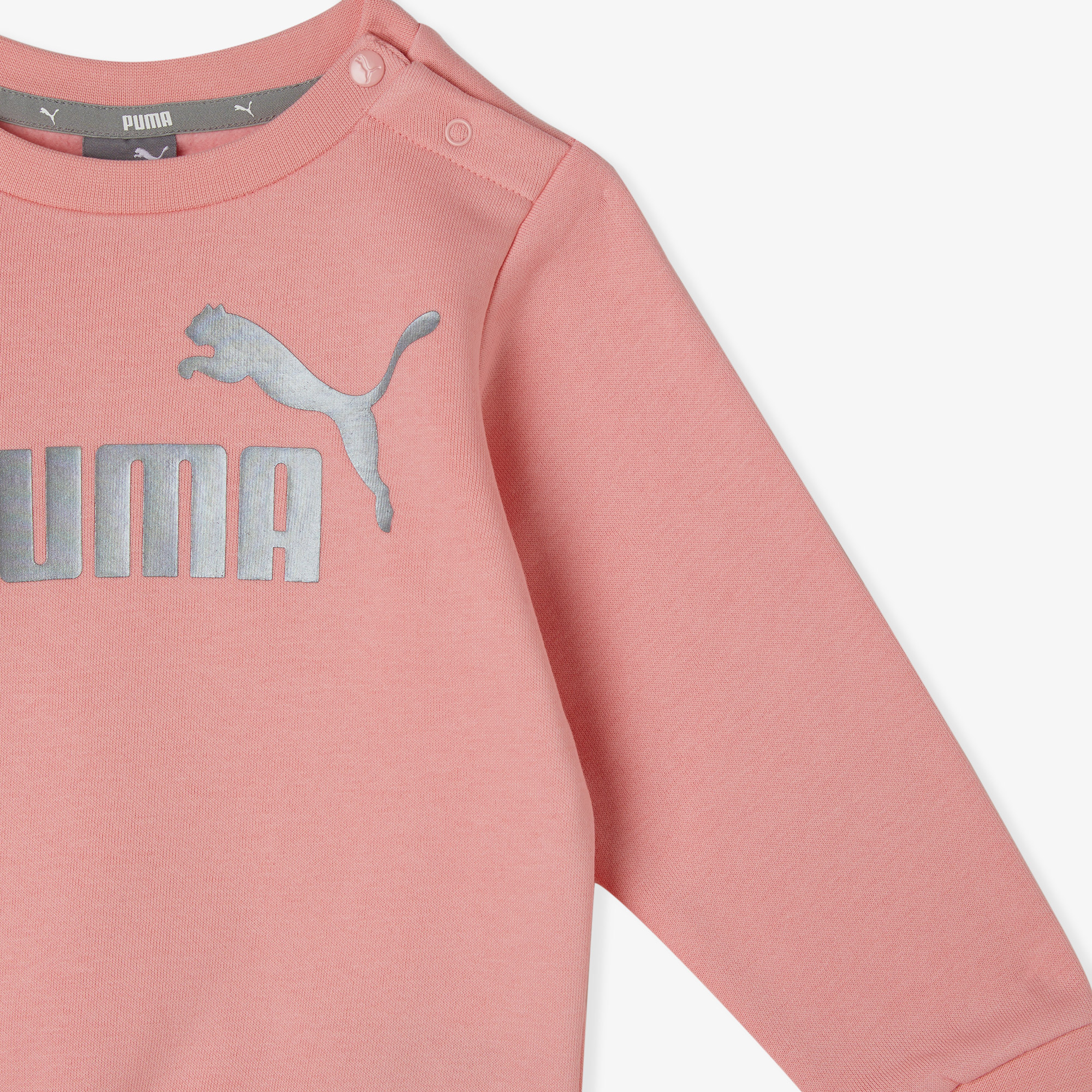 Puma Minicats Ess Crew Bebek Pembe Eşofman Takımı