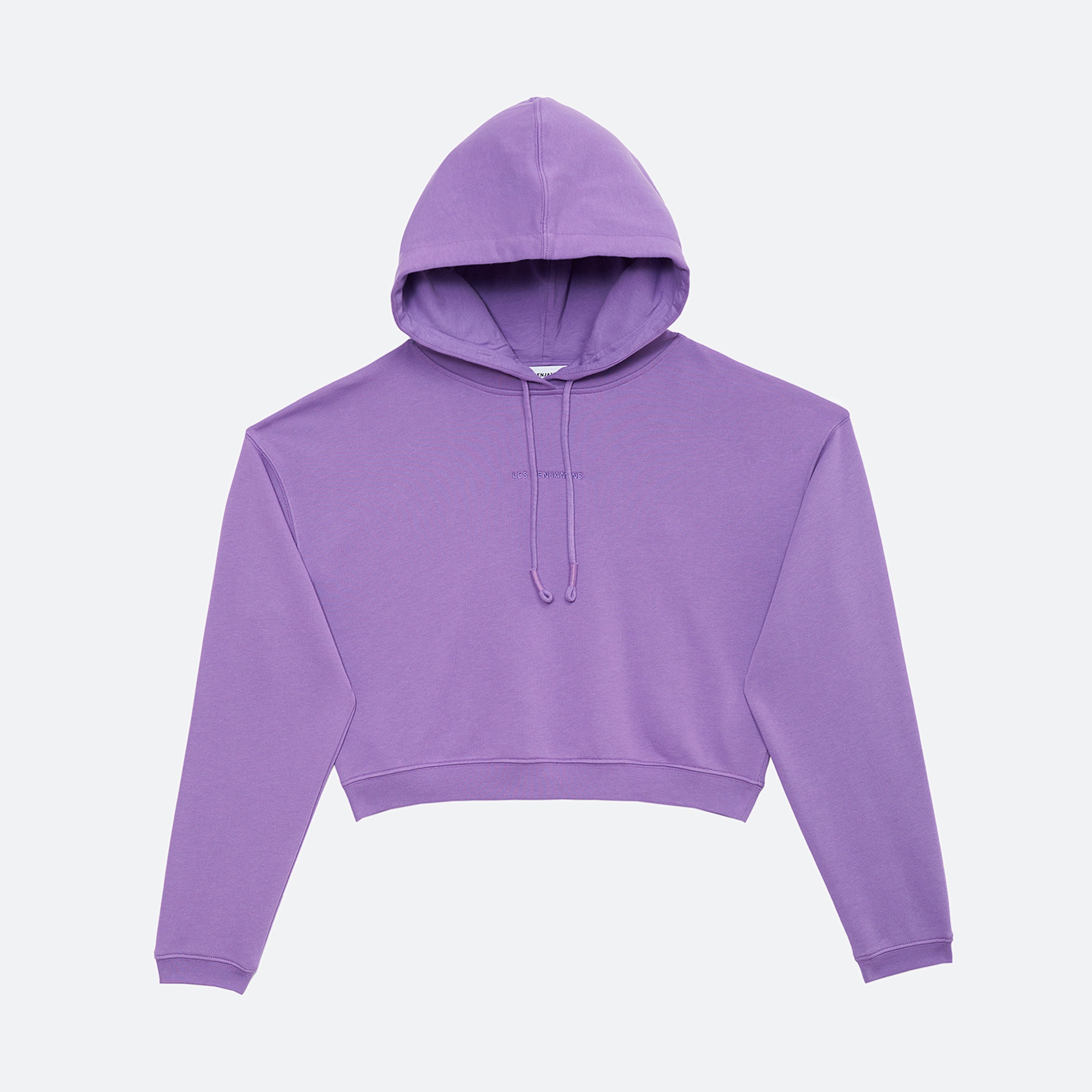 Les Benjamins Essential Kadın Mor Hoodie