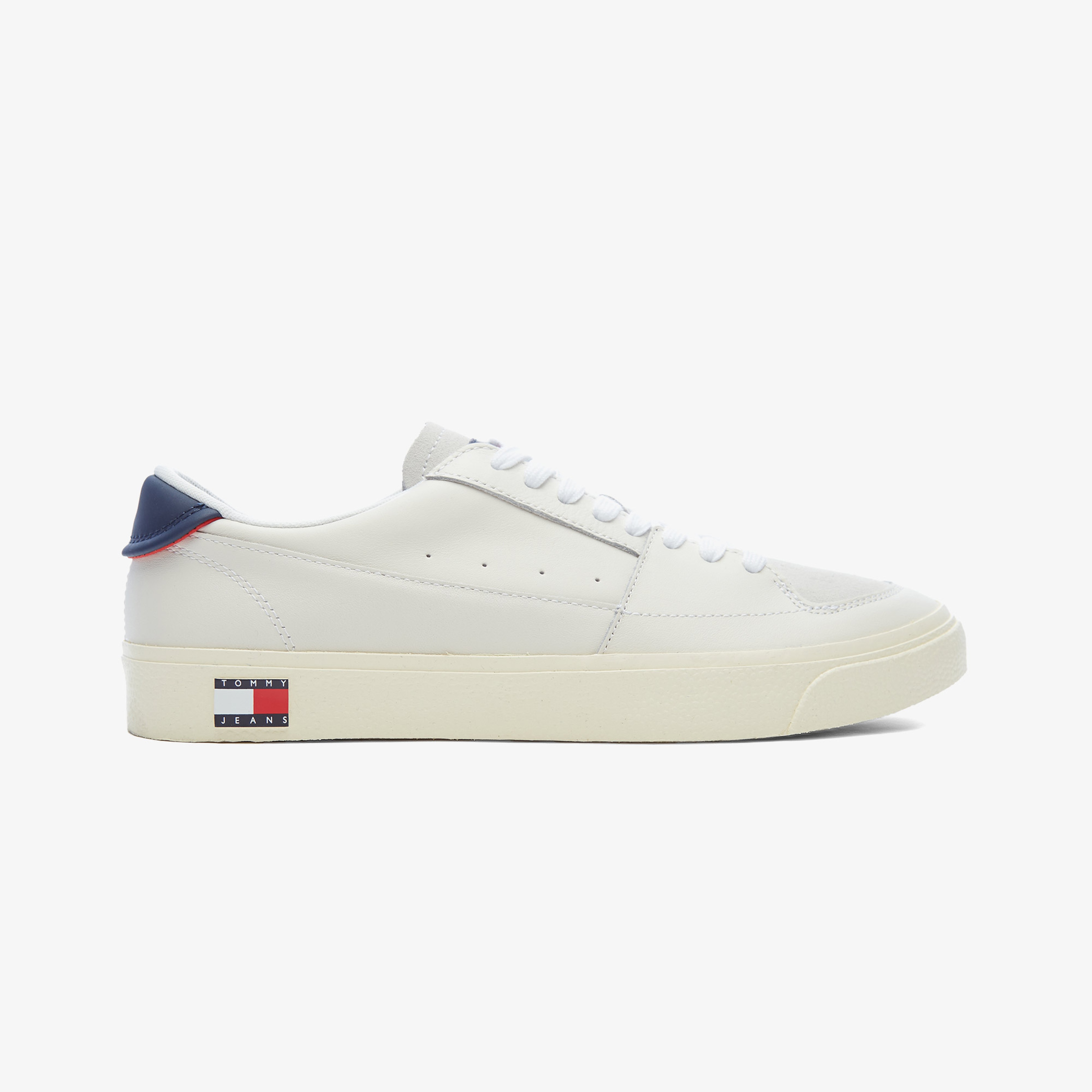Tommy Hilfiger Vulcanized Essential Erkek Beyaz Spor Ayakkabı