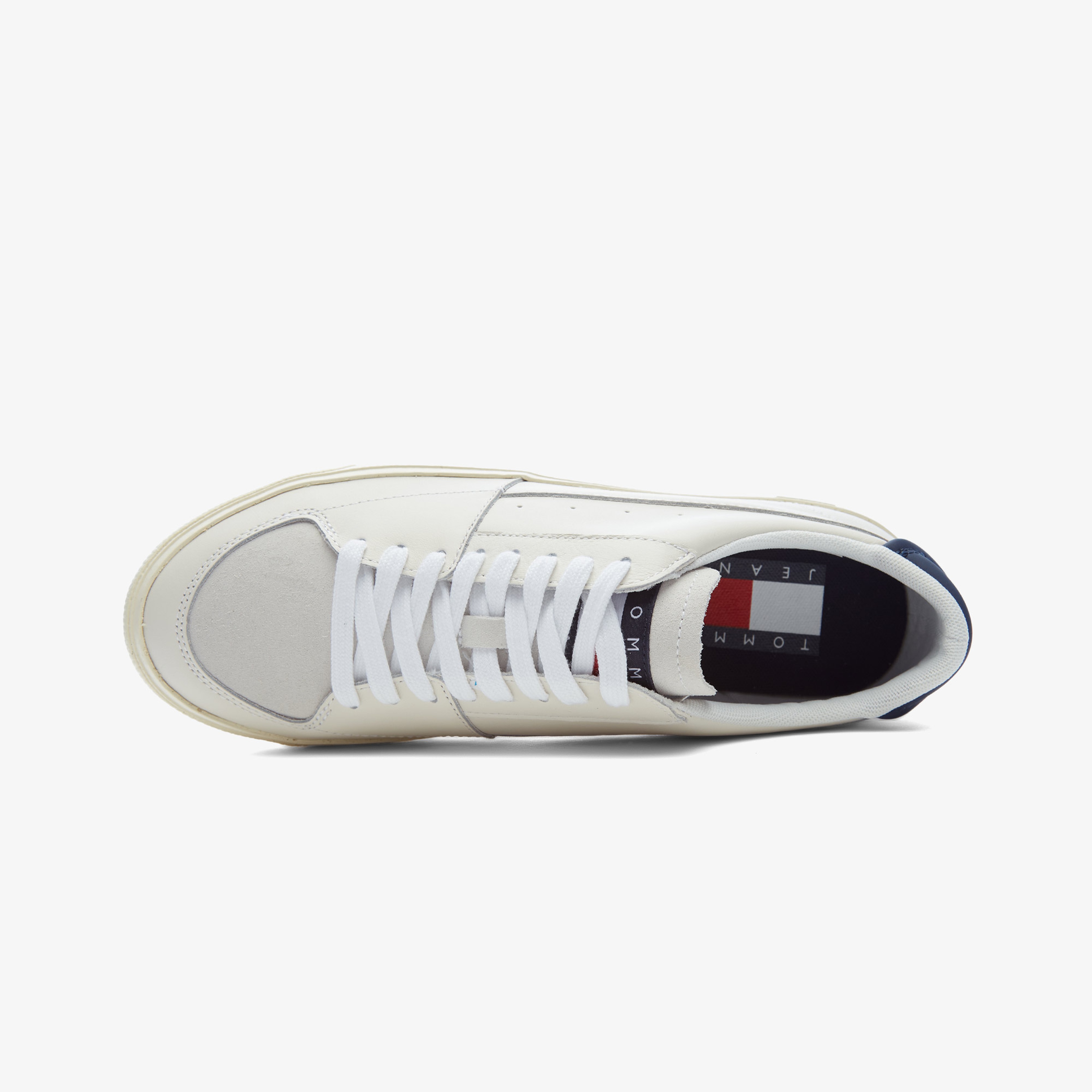 Tommy Hilfiger Vulcanized Essential Erkek Beyaz Spor Ayakkabı