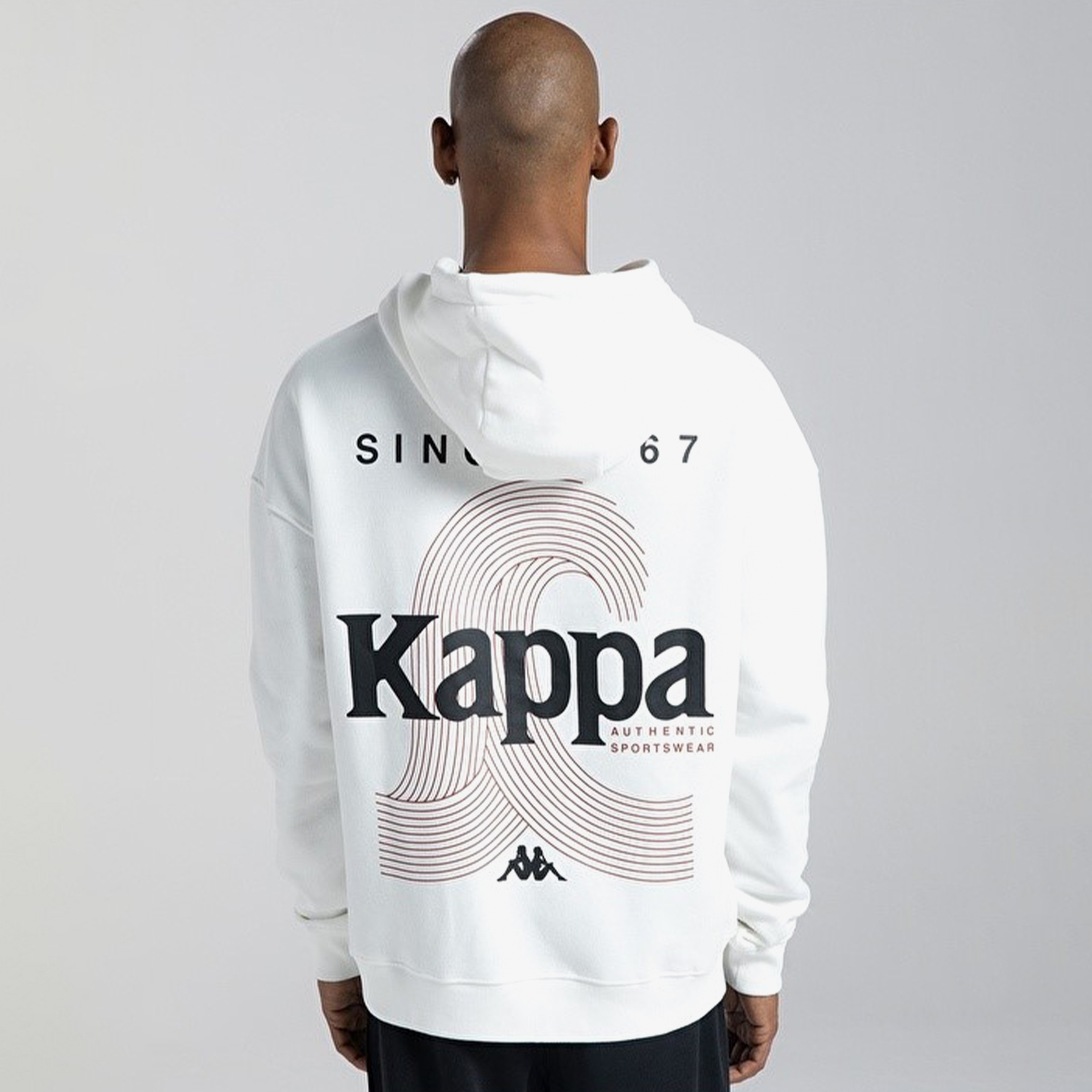 Kappa Erkek Beyaz Sweatshirt