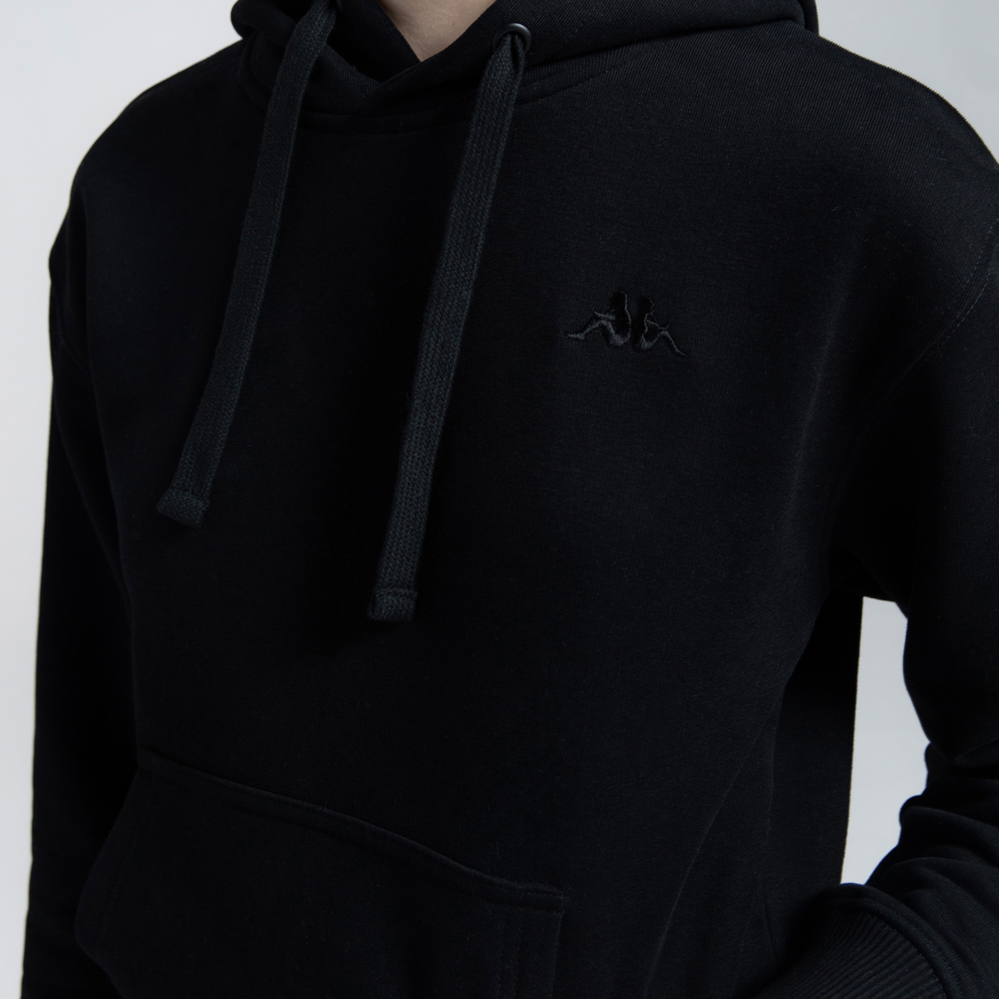 Kappa Kadın Siyah Sweatshirt