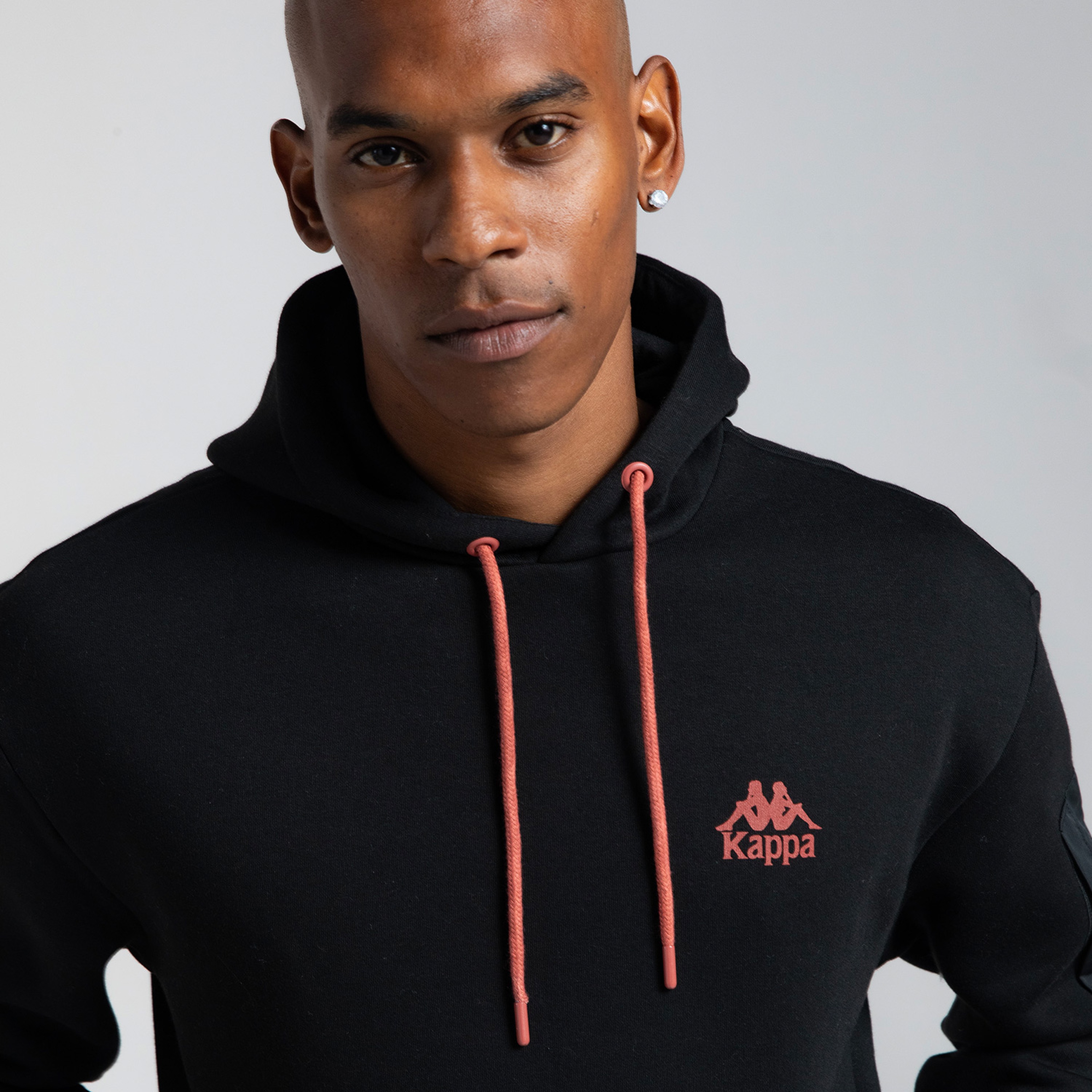 Kappa Erkek Siyah Sweatshirt