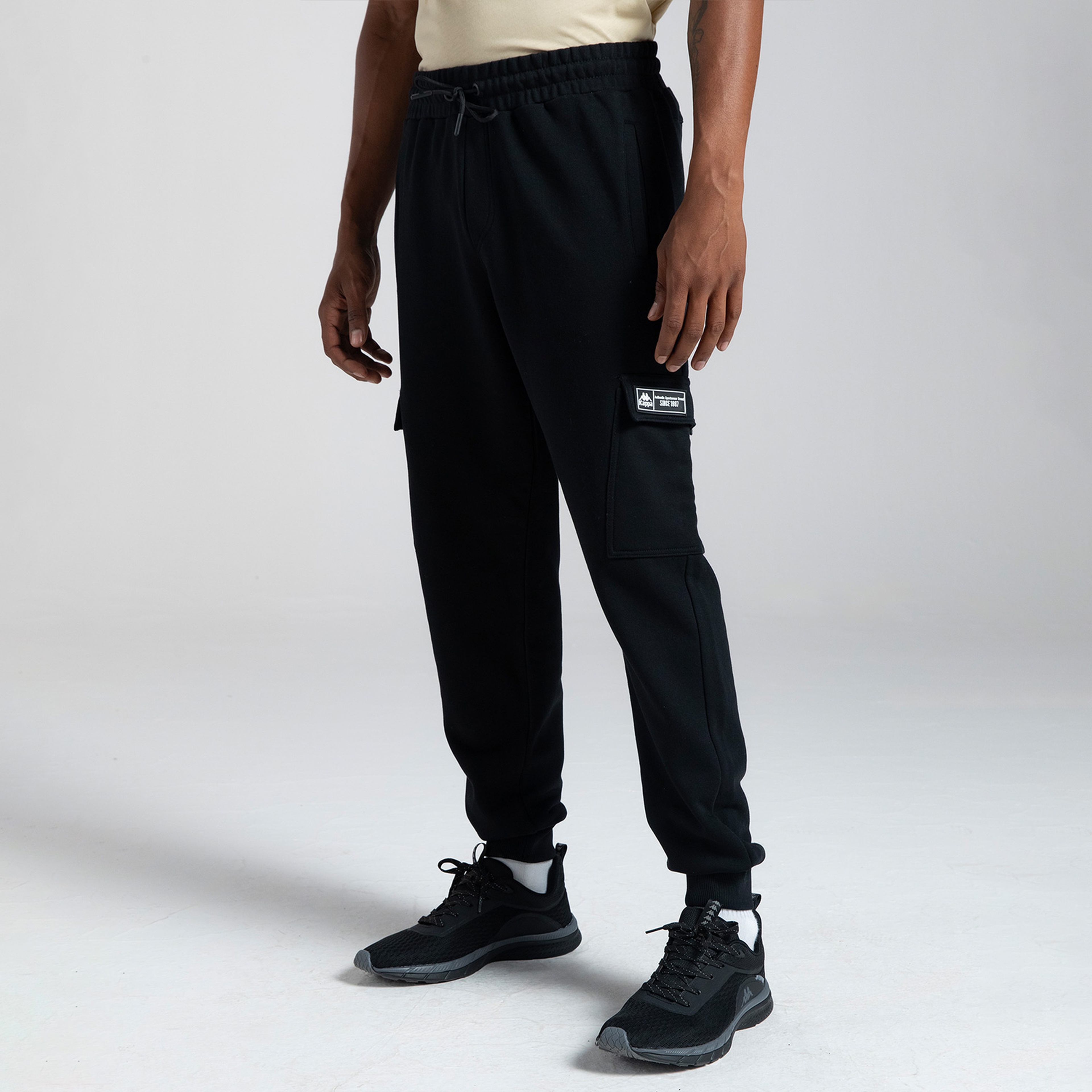 Kappa Erkek Siyah Pantolon