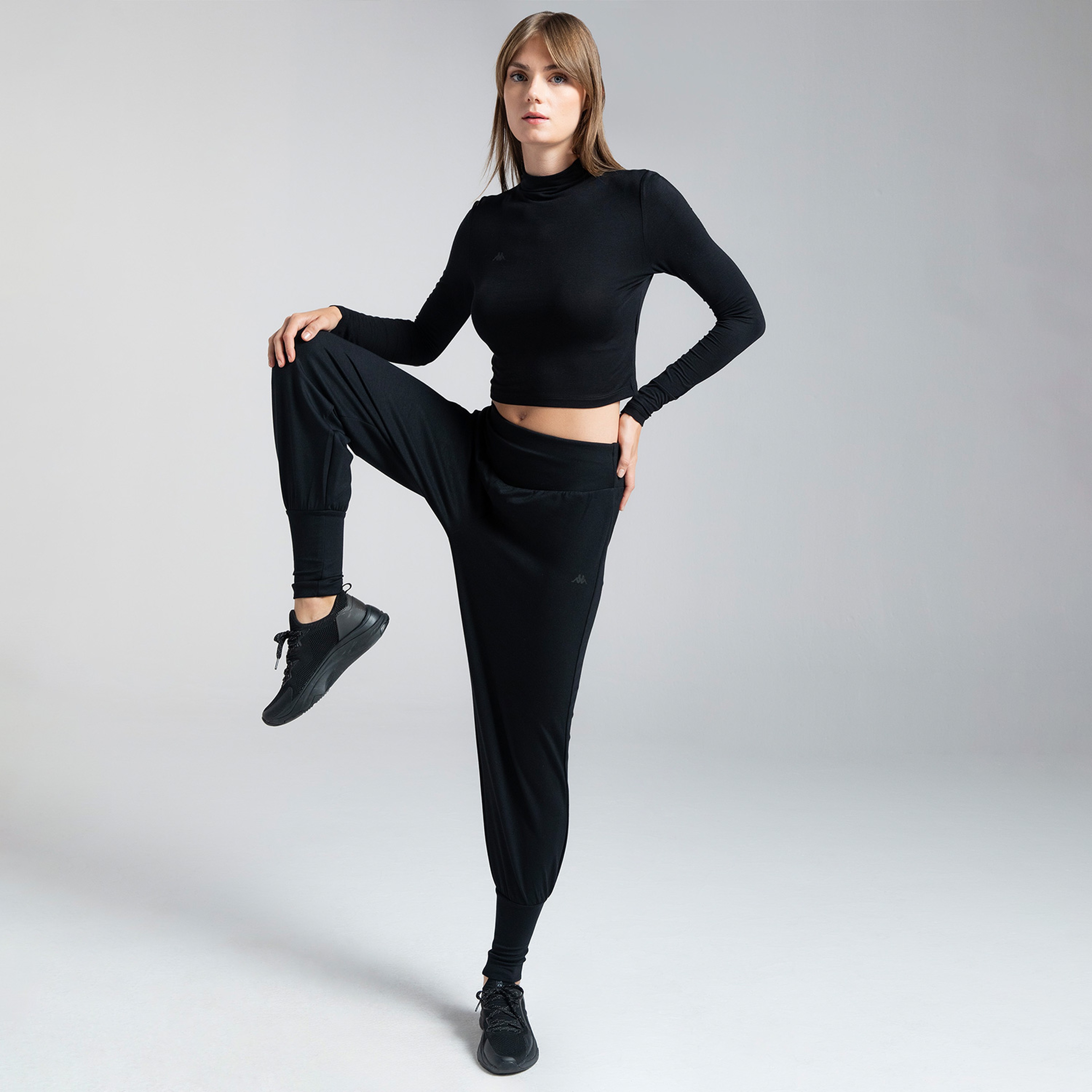 Kappa Kadın Siyah Pantolon