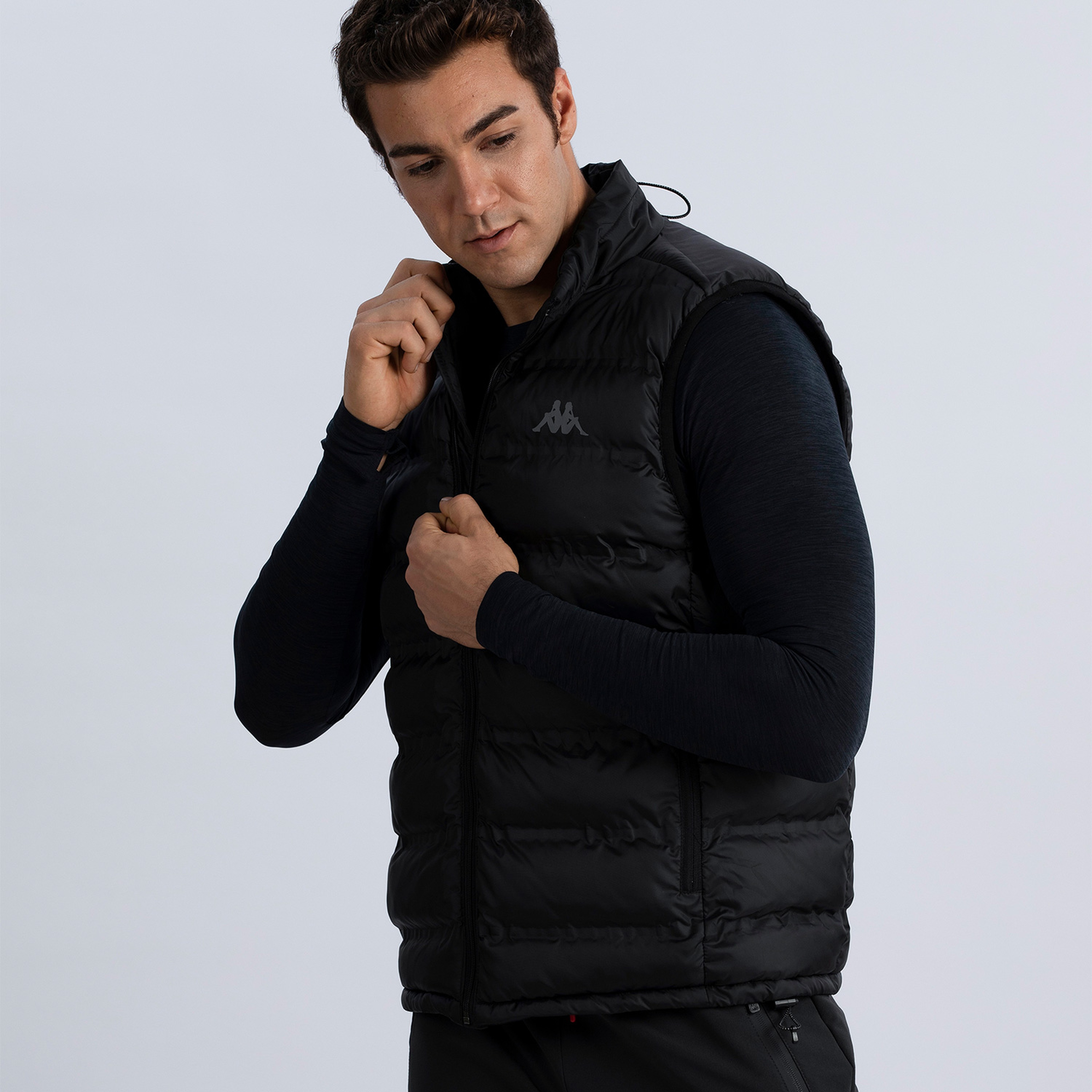 Kappa Erkek Siyah Ceket