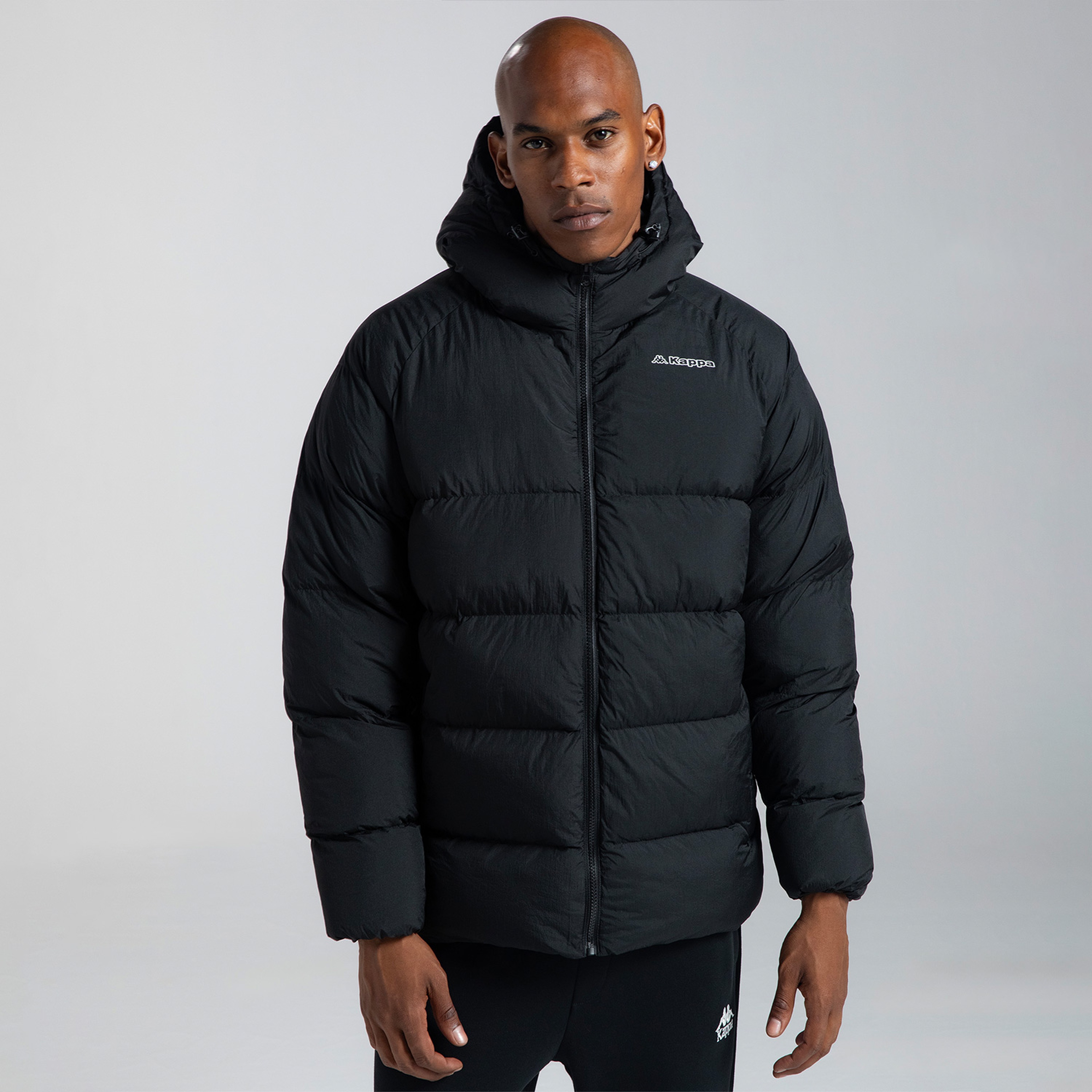Kappa Erkek Siyah Mont