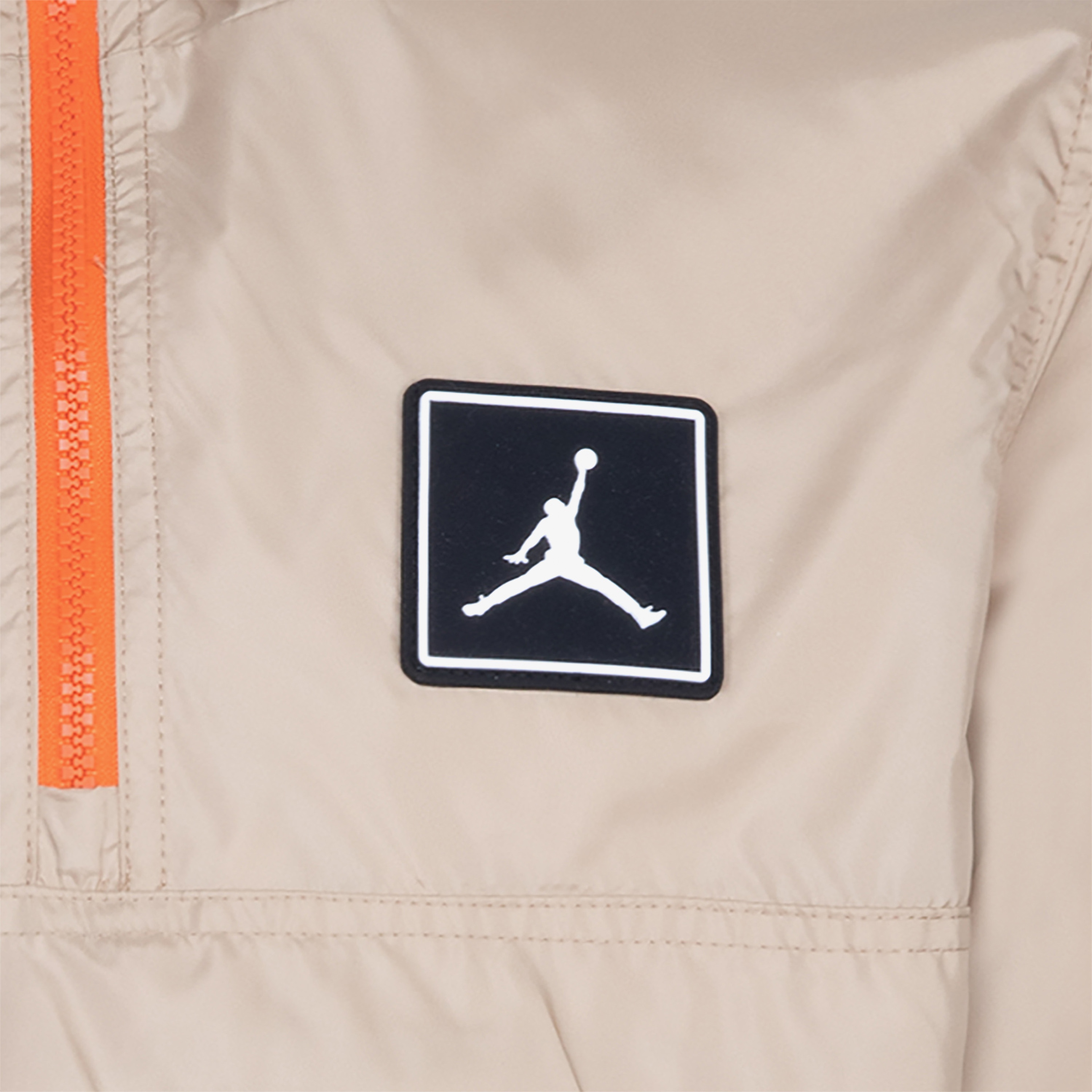 Jordan Half Zip Windbreaker Çocuk Bej Rüzgarlık