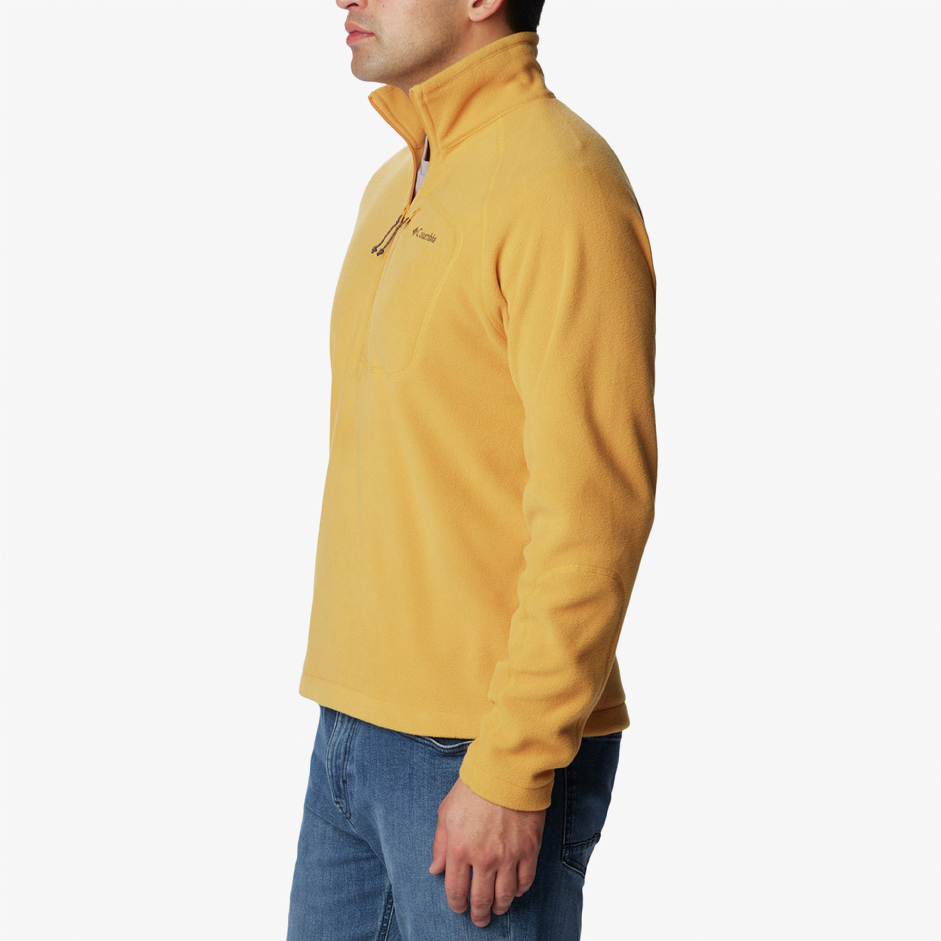 Columbia Fast Trek III Half Zıp Fleece Erkek Sarı Günlük Polar