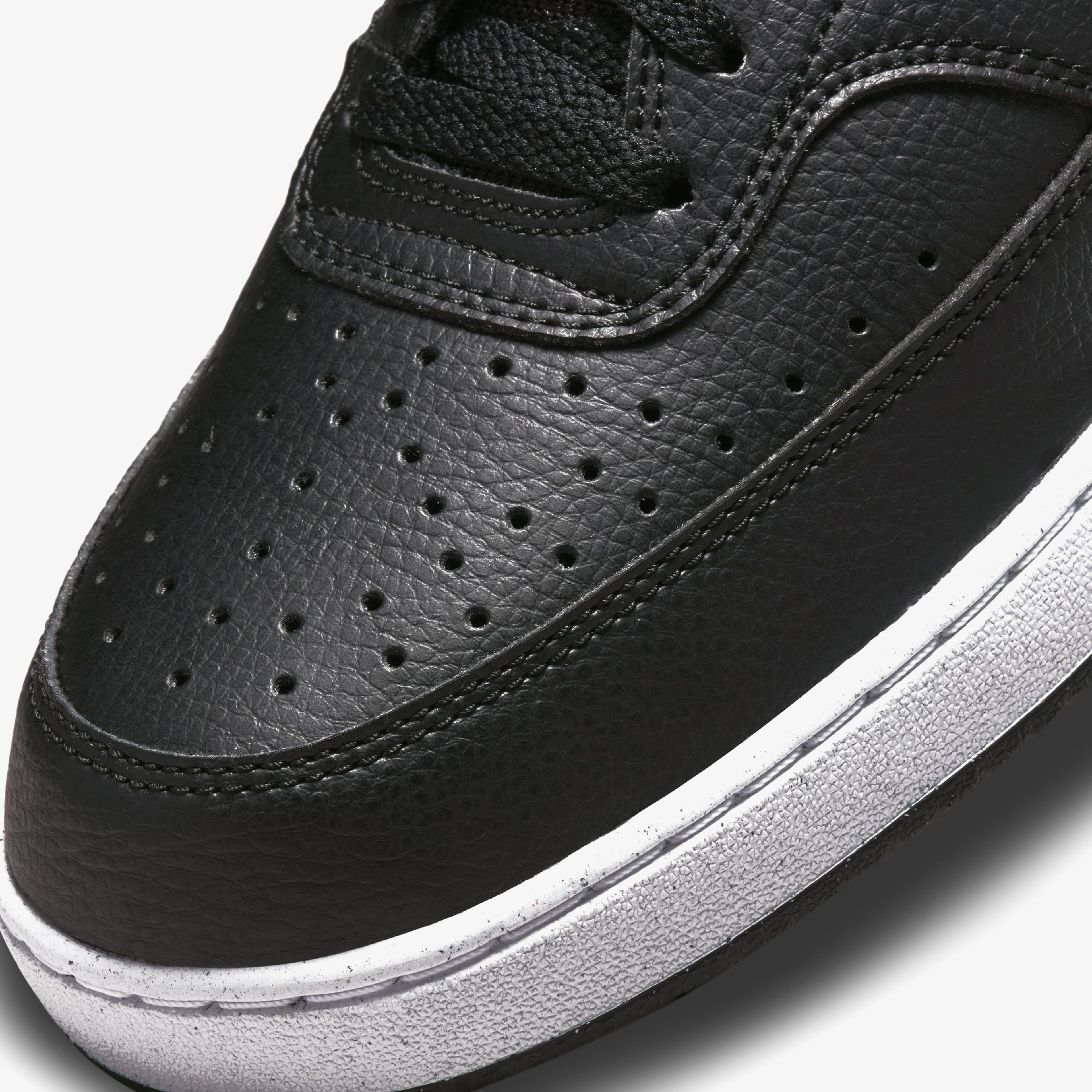 Nike Court Vision Mid Erkek Siyah Günlük Spor Ayakkabı