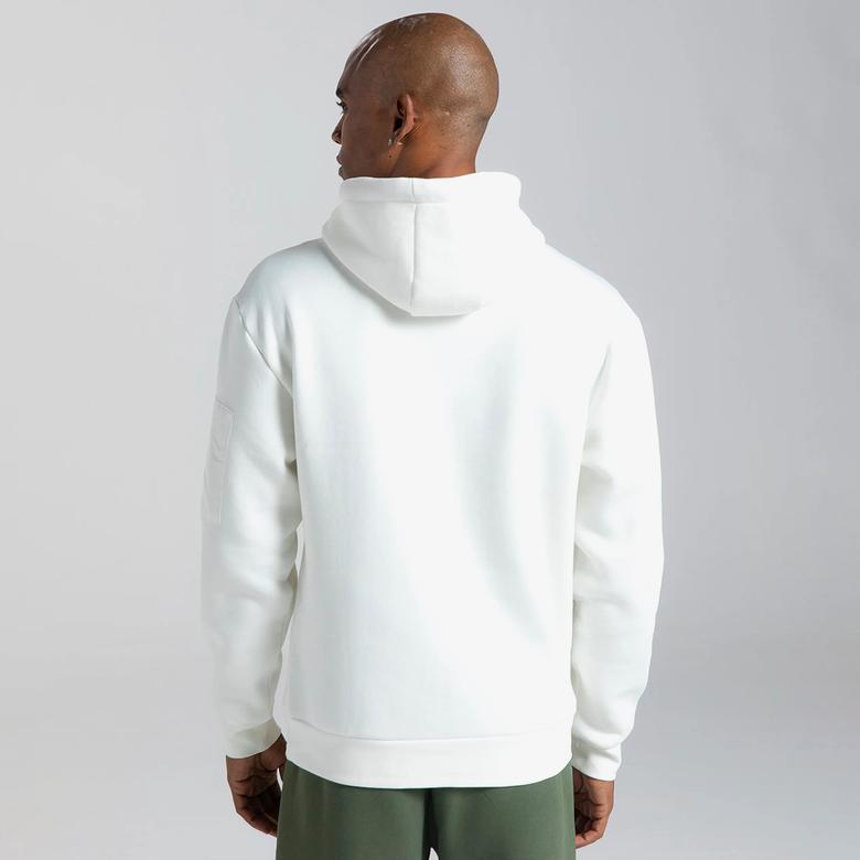Kappa Erkek Beyaz Sweatshirt