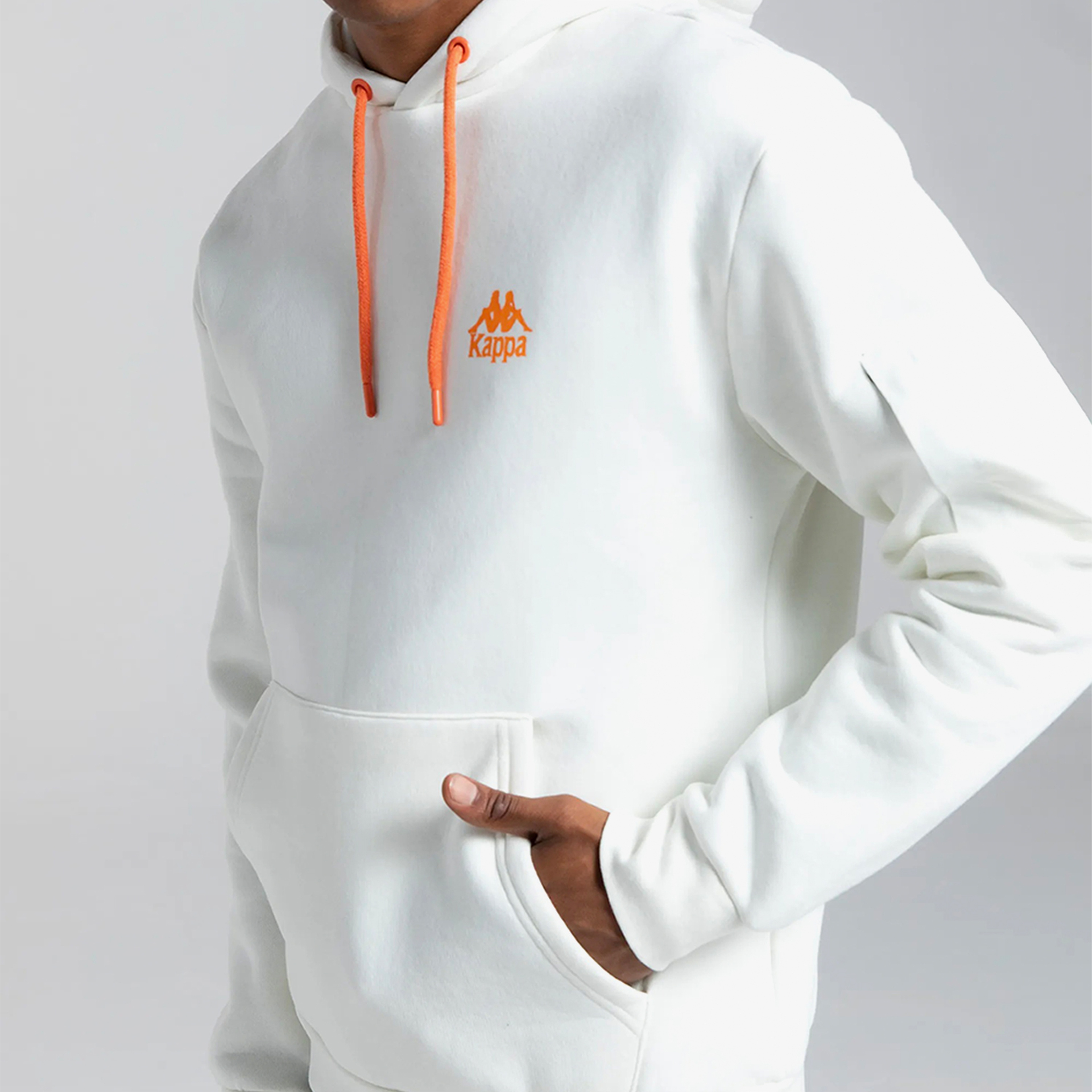 Kappa Erkek Beyaz Sweatshirt