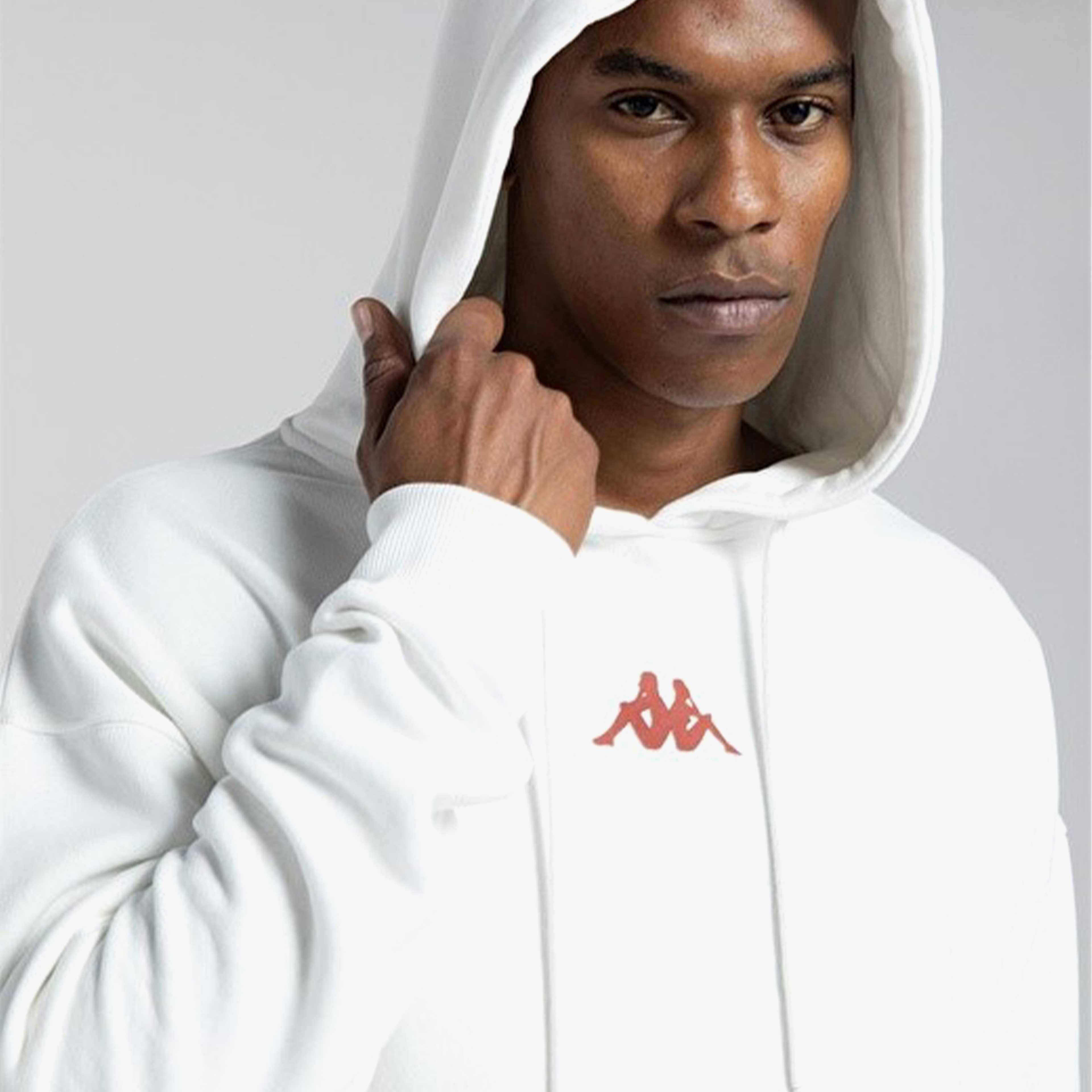 Kappa Erkek Beyaz Sweatshirt