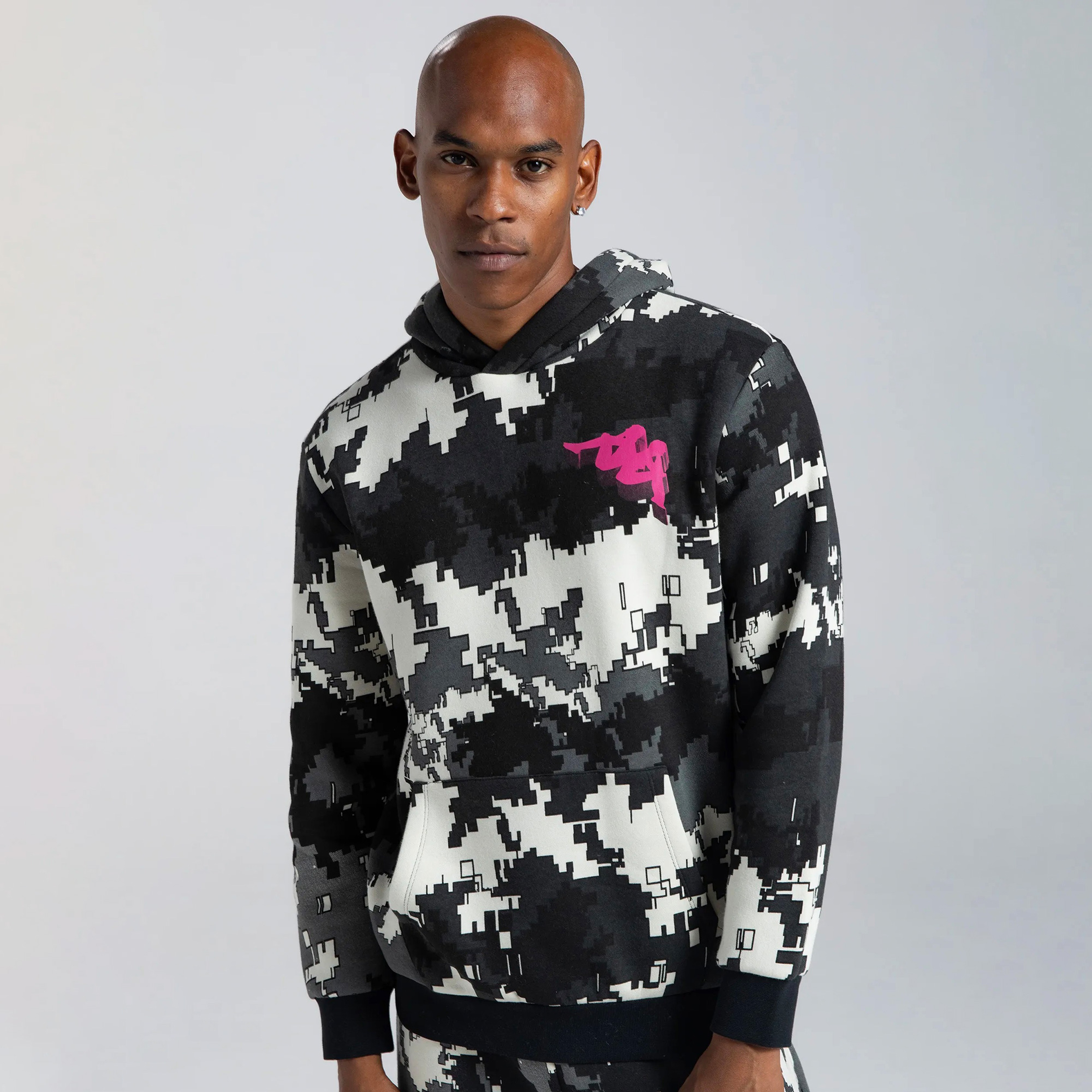 Kappa Erkek Siyah Sweatshirt