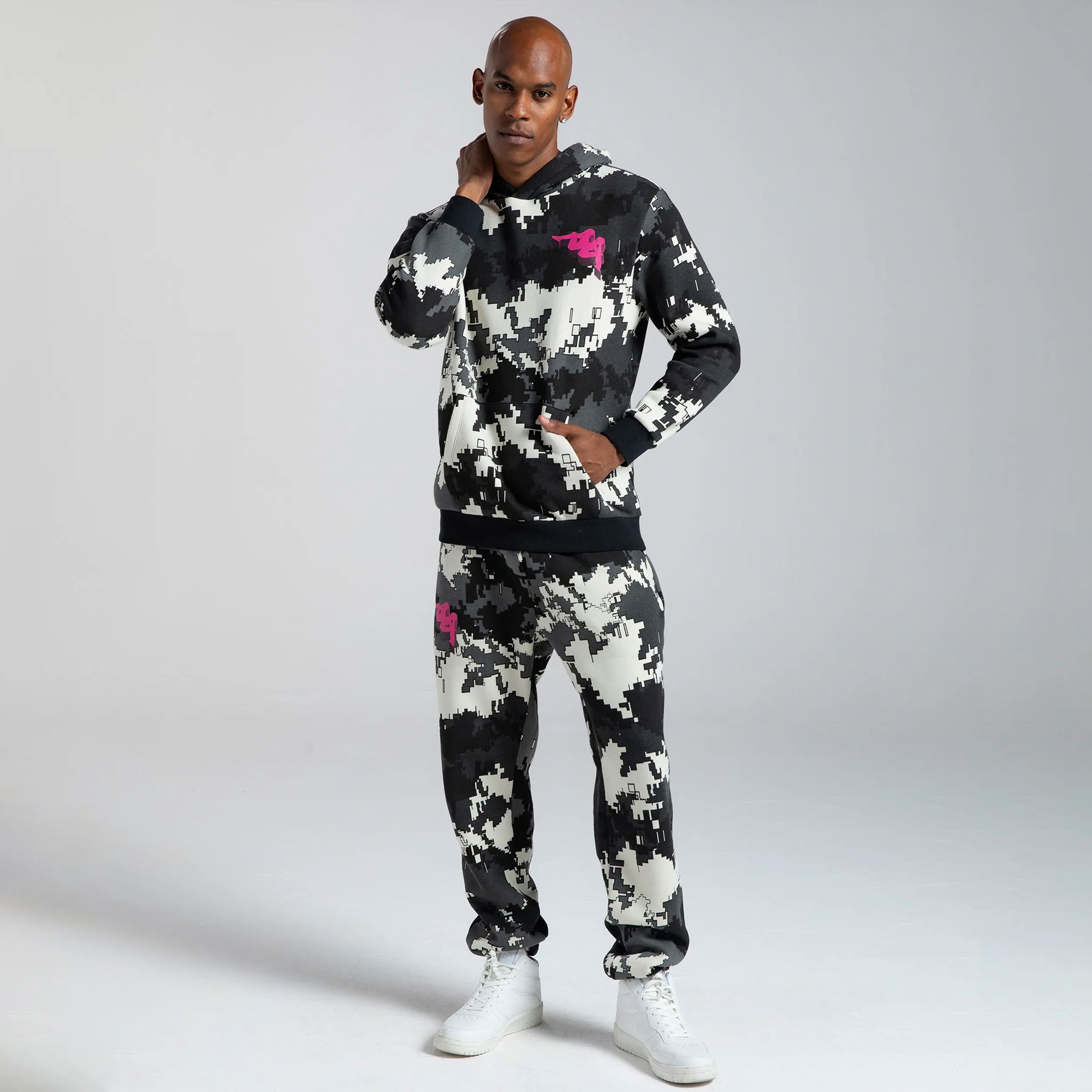 Kappa Erkek Siyah Sweatshirt