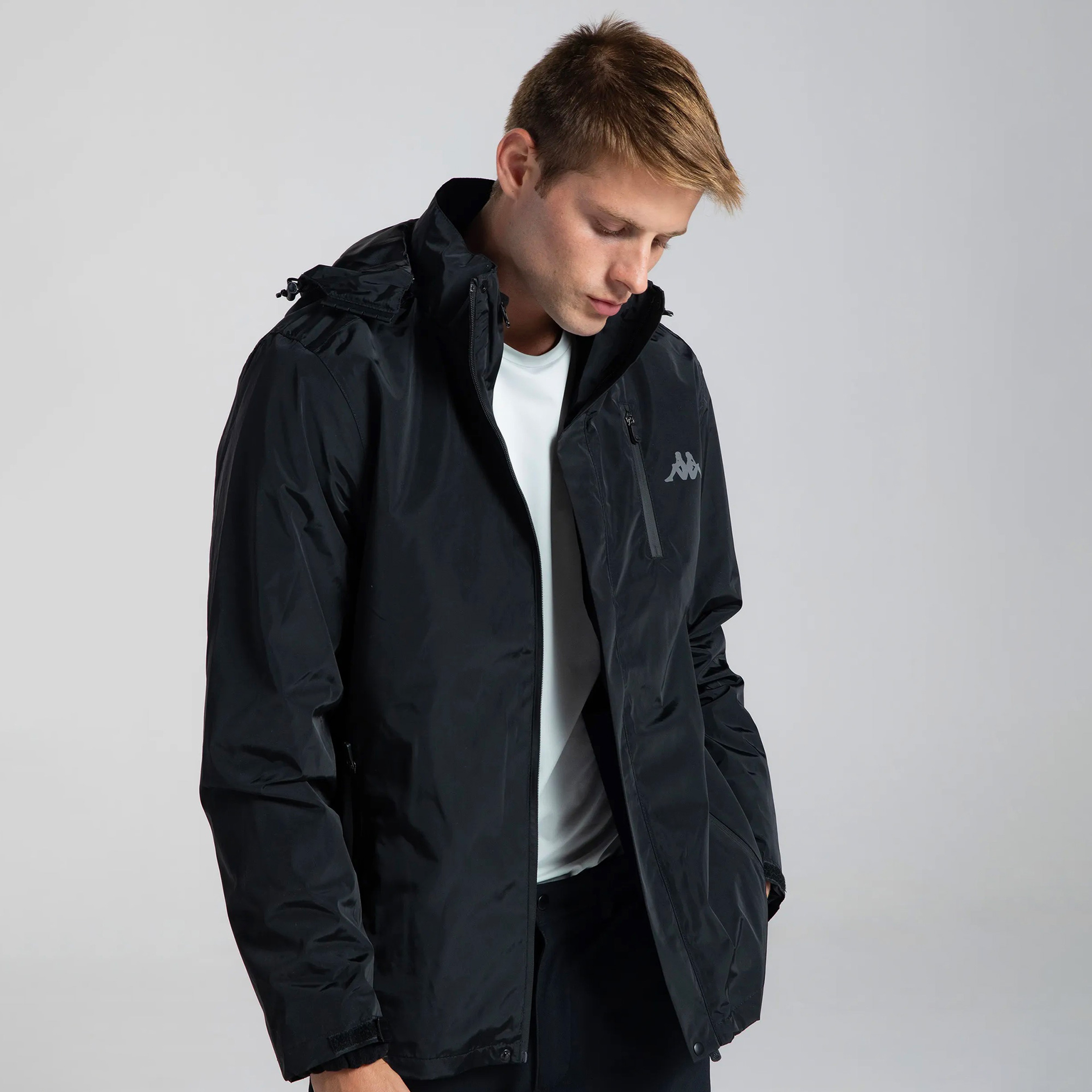 Kappa Erkek Siyah Mont