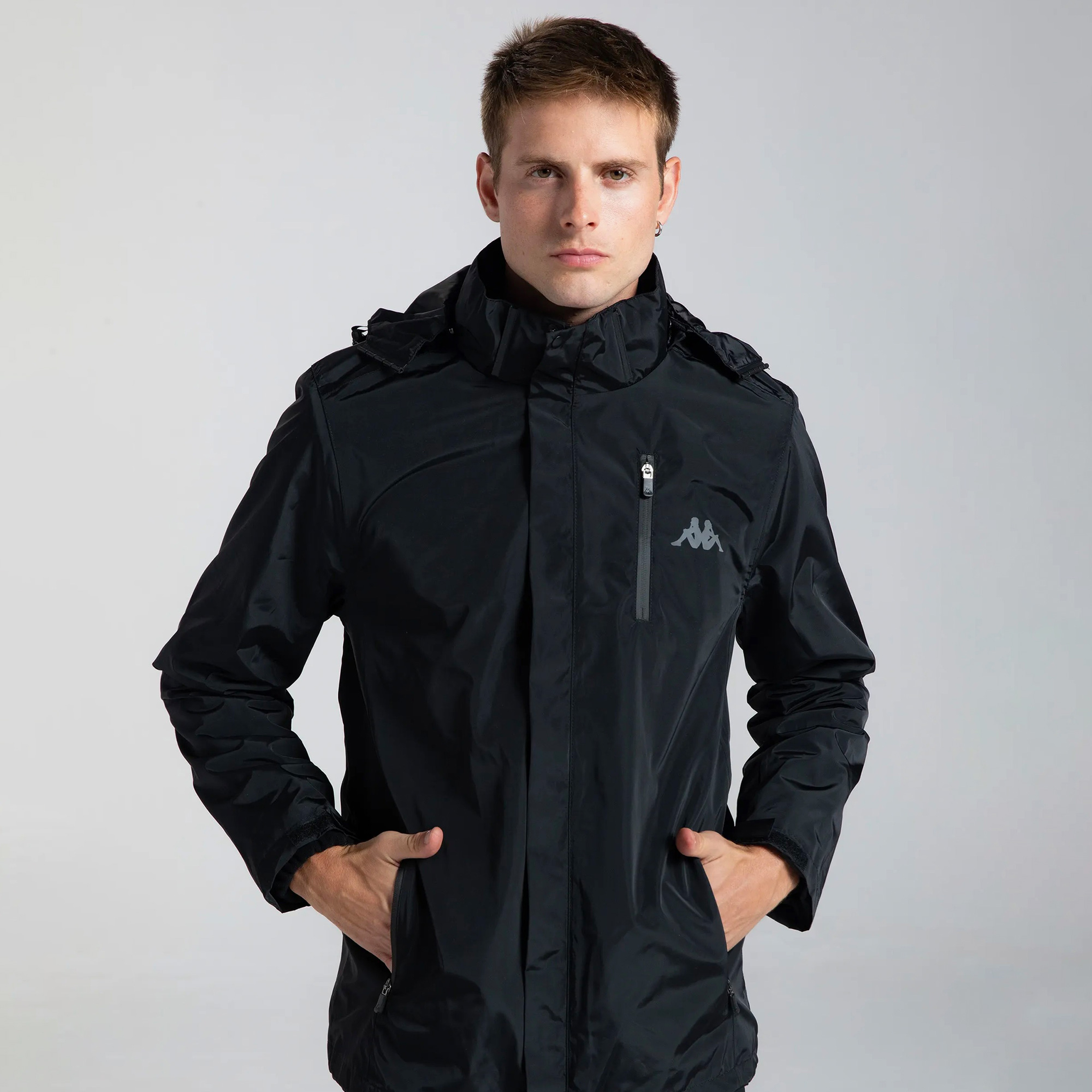 Kappa Erkek Siyah Mont