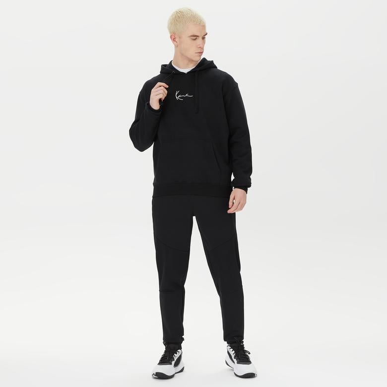 Karl Kani Small Signature Erkek Siyah Hoodie