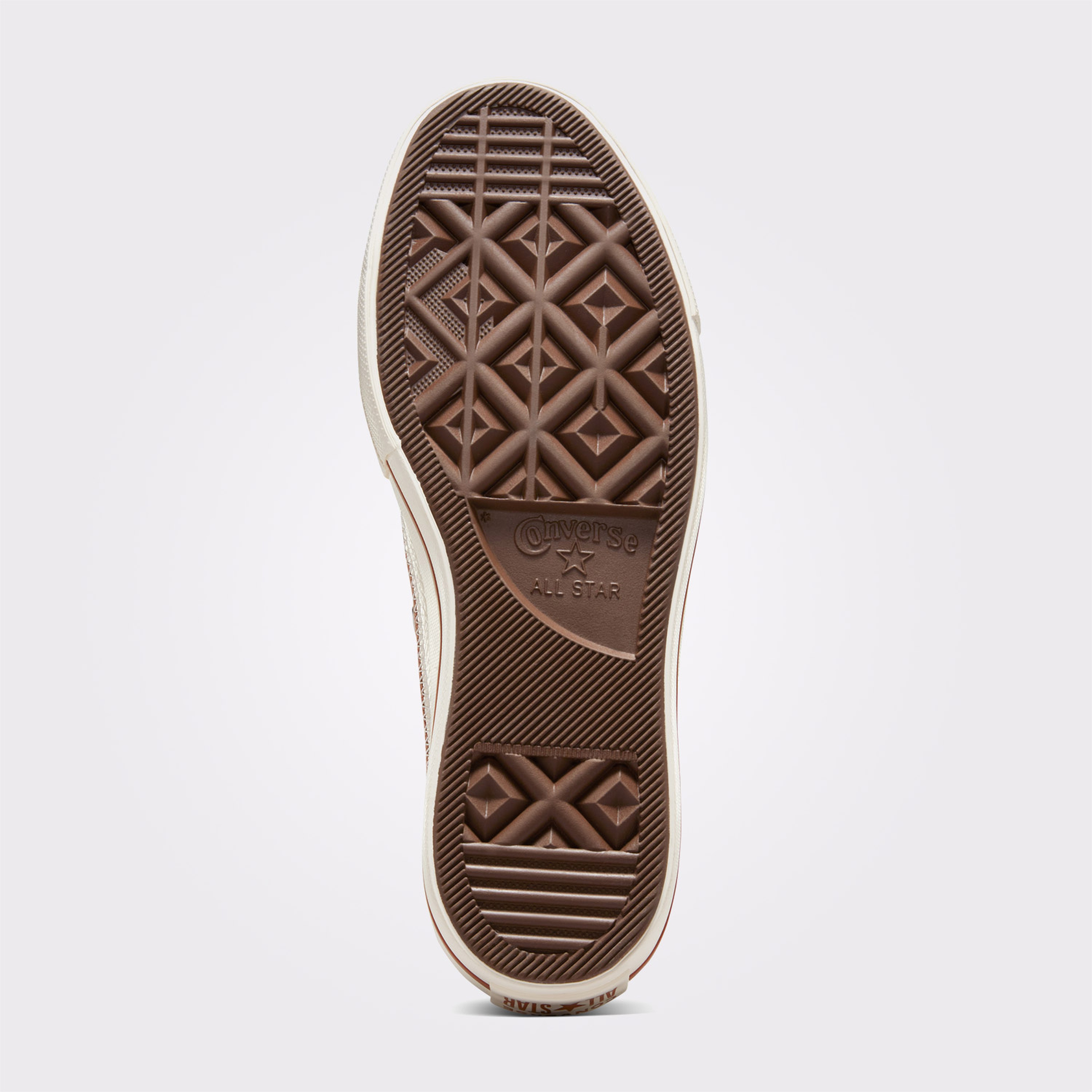 Converse Chuck Taylor All Star Lift Platform Mixed Material Kadın Kahverengi Sneaker