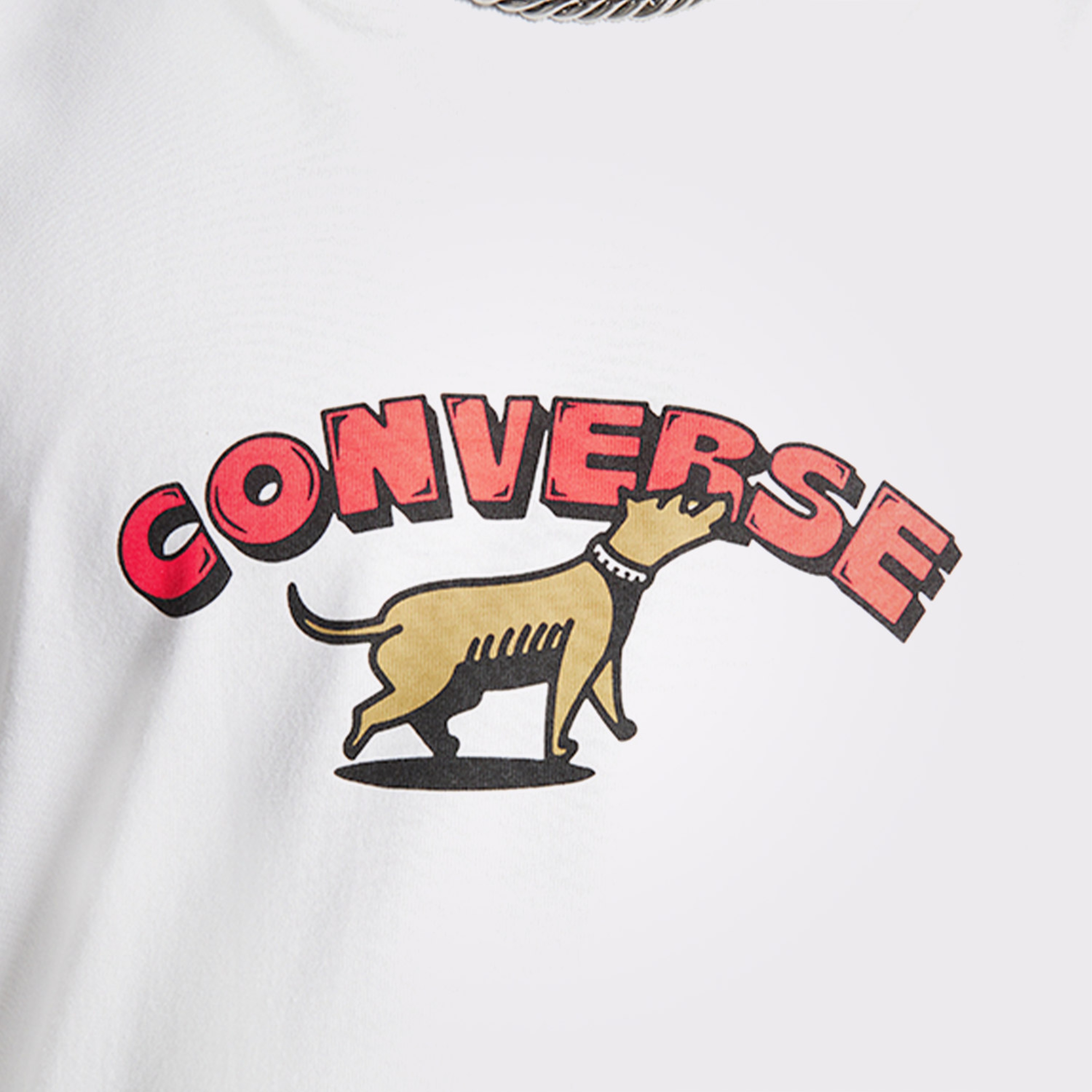 Converse Recreation Department Graphic Erkek Beyaz T-Shirt