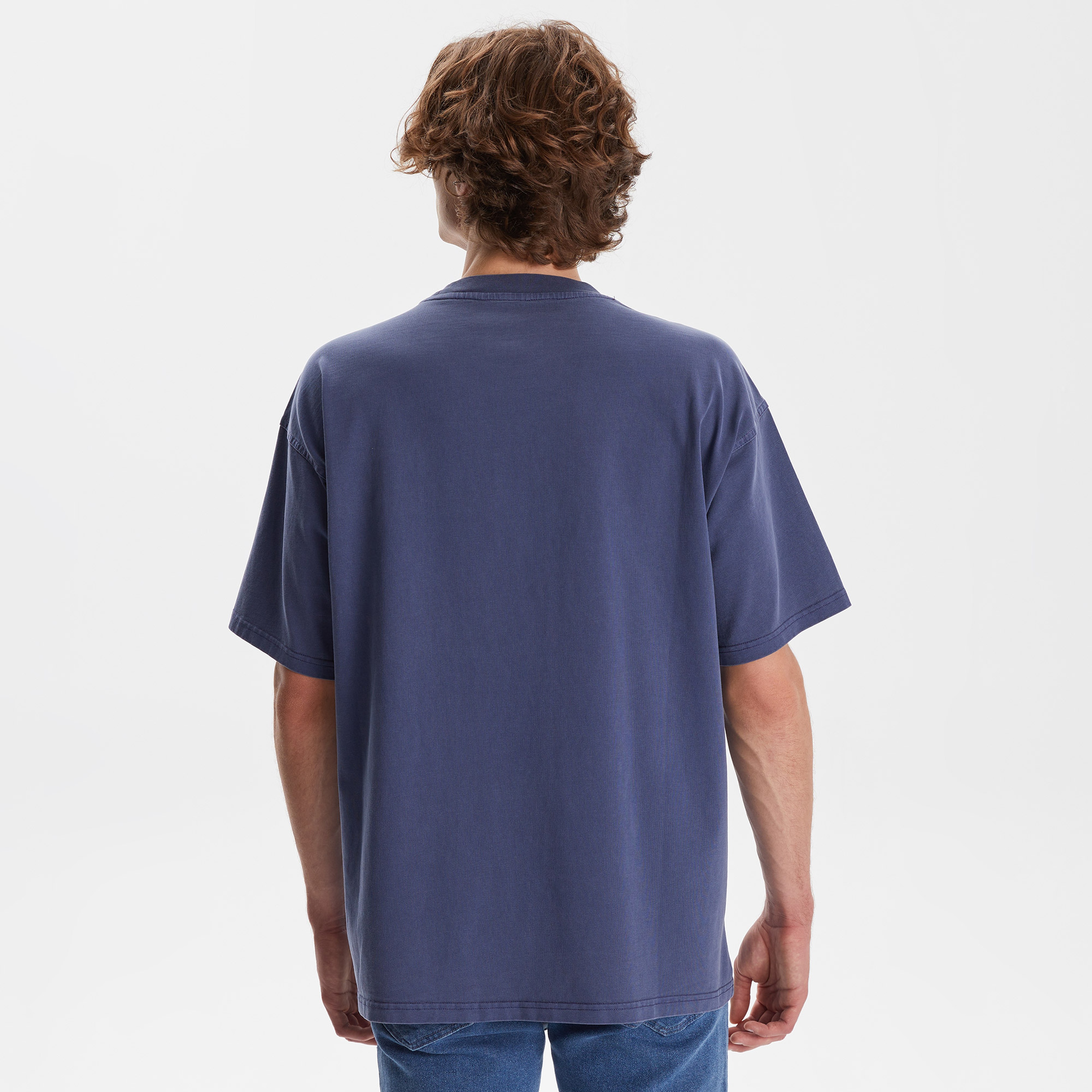 Converse Transitional Utility Erkek Mavi T-Shirt
