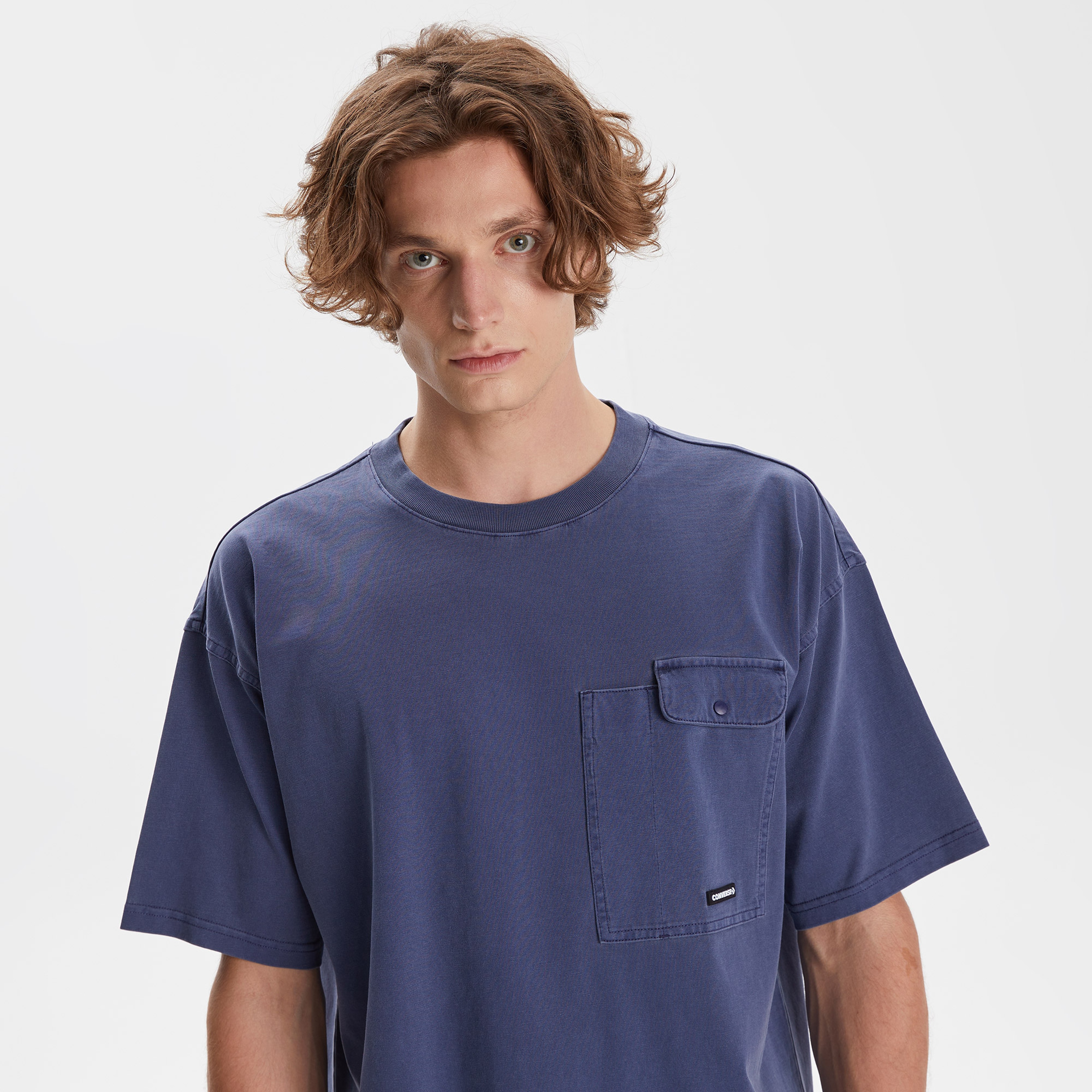 Converse Transitional Utility Erkek Mavi T-Shirt