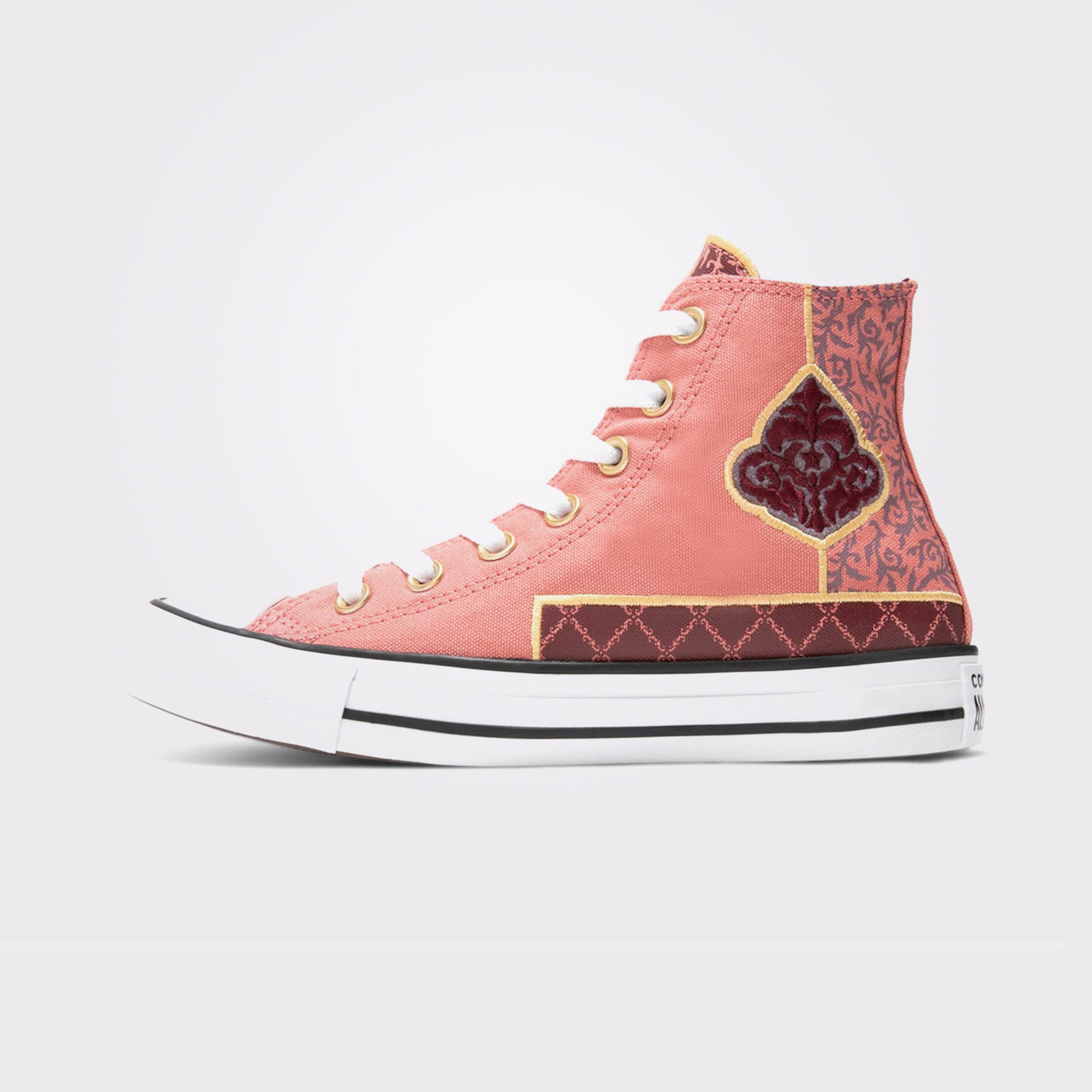 Converse Chuck Taylor All Star Garden Noir Unisex Bordo/Pembe Sneaker