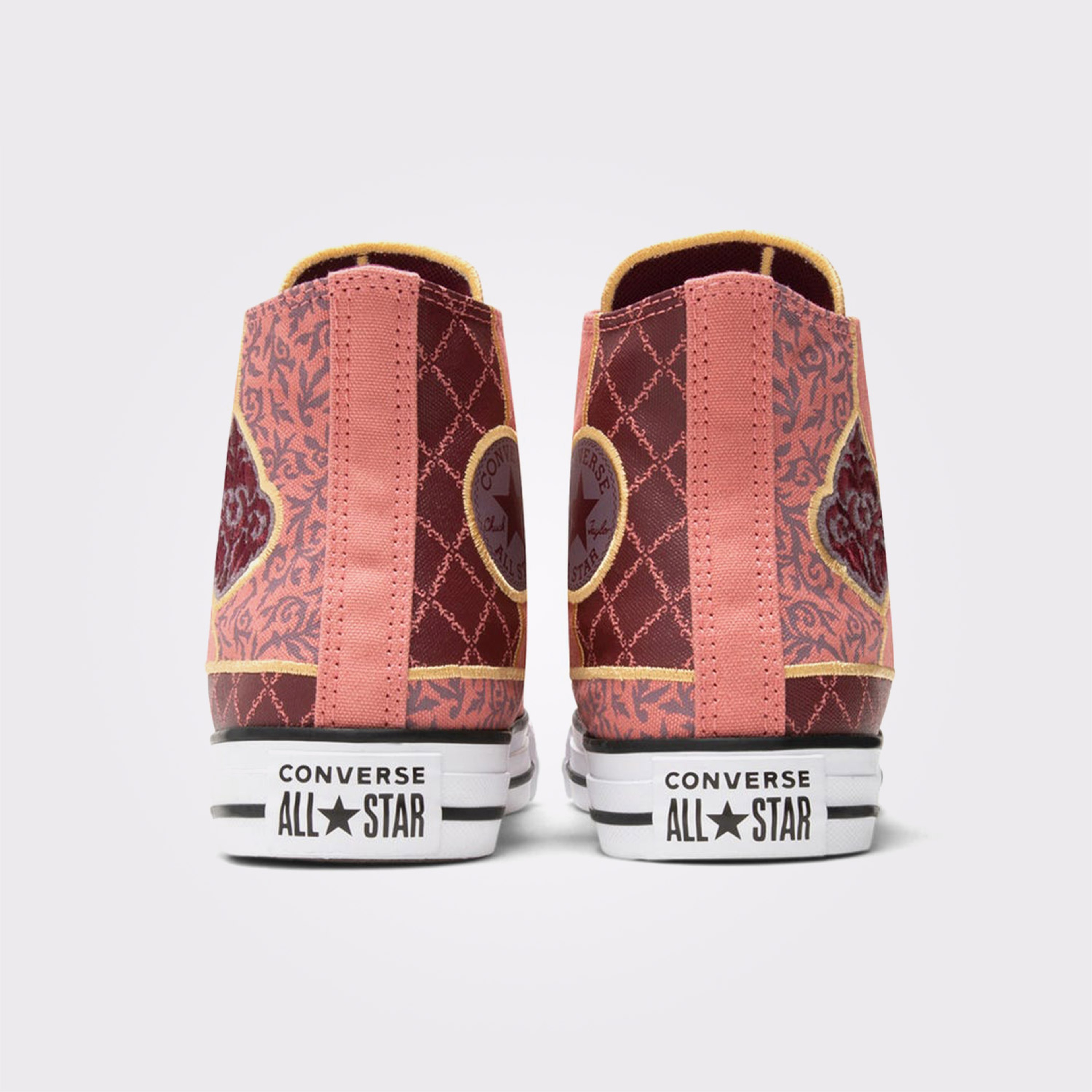 Converse Chuck Taylor All Star Garden Noir Unisex Bordo/Pembe Sneaker