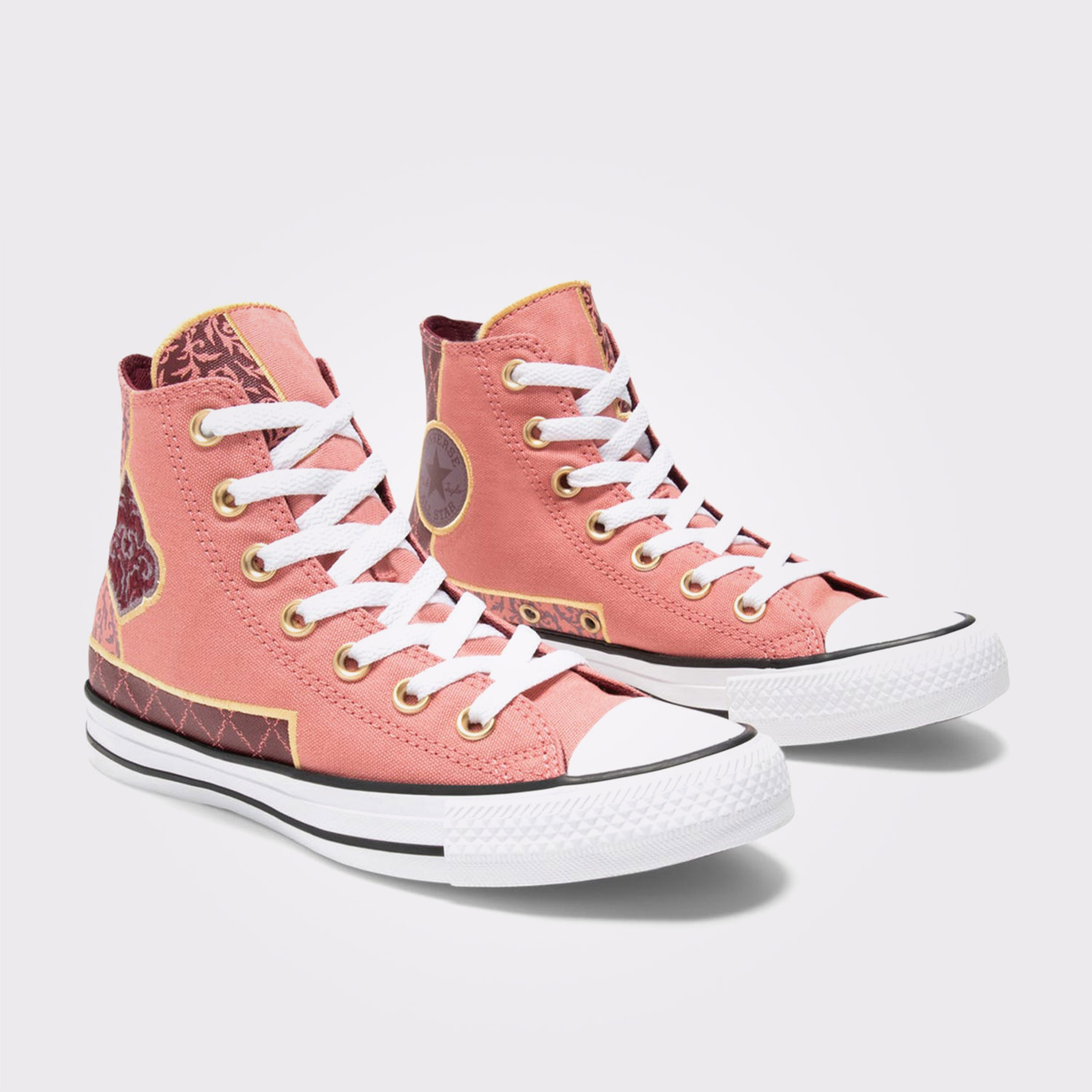 Converse Chuck Taylor All Star Garden Noir Unisex Bordo/Pembe Sneaker
