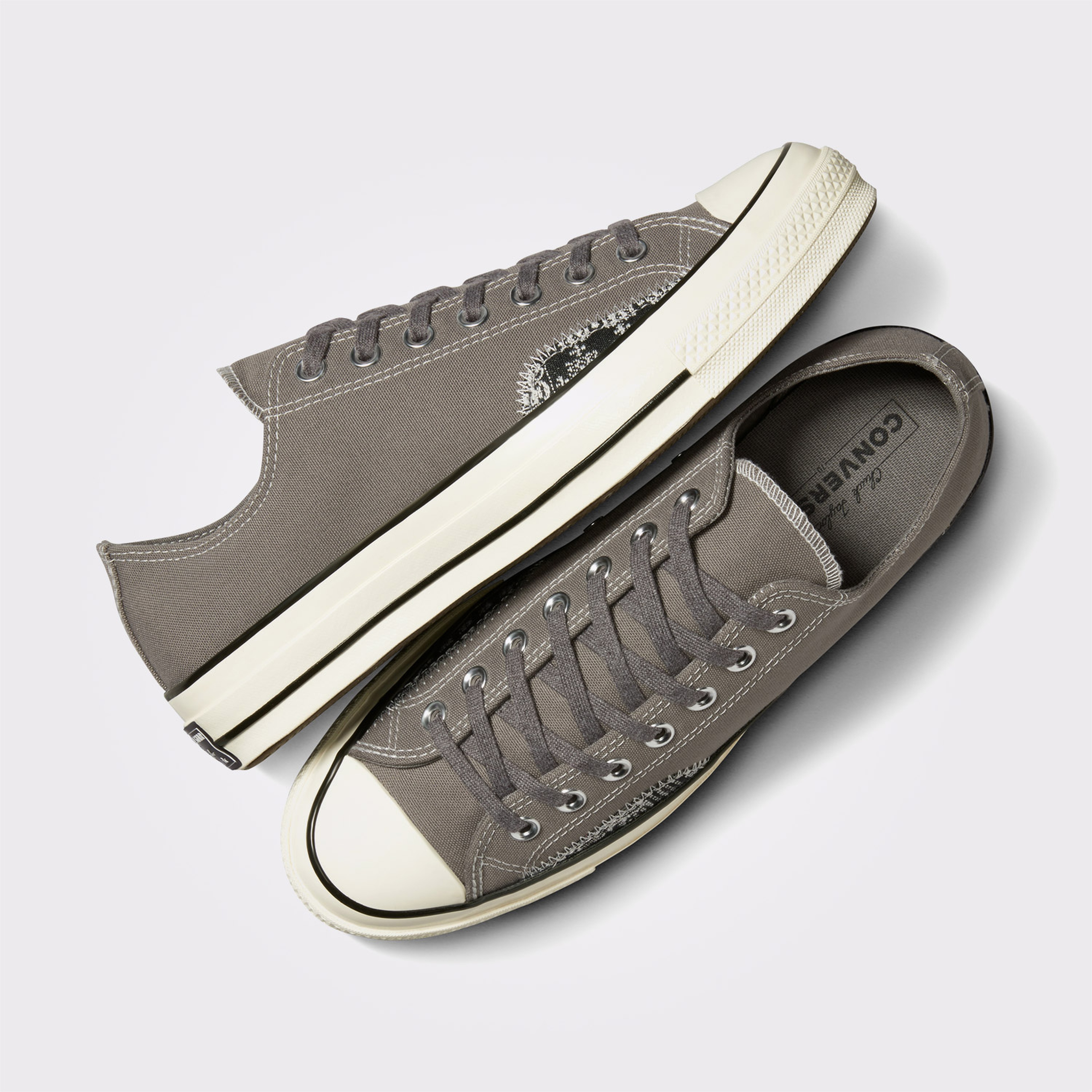 Converse Chuck 70 Crafted Ollıe Patch Unisex Gri Sneaker