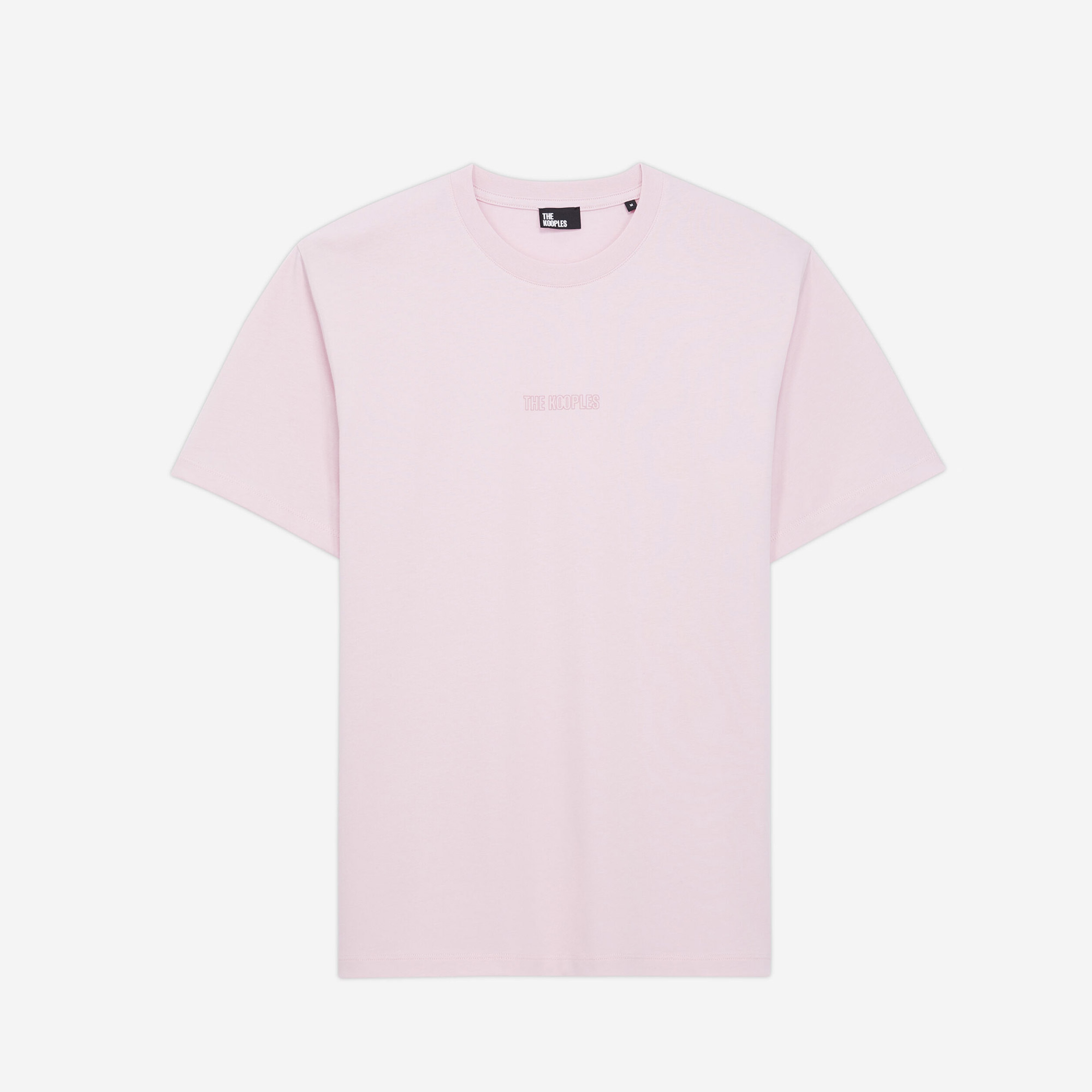 The Kooples Classic Logo Erkek Pembe T-Shirt