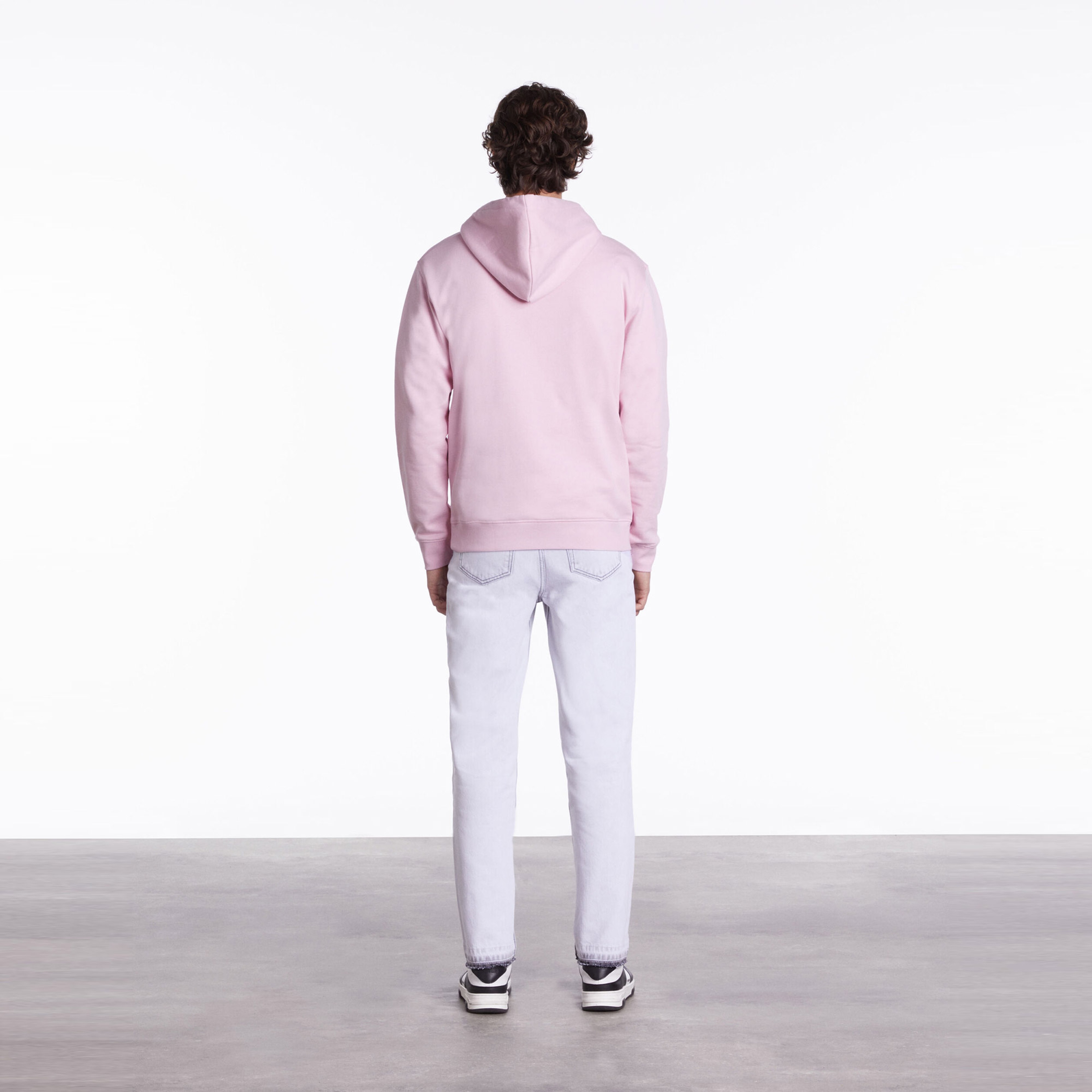 The Kooples Logo Erkek Pembe Sweatshirt