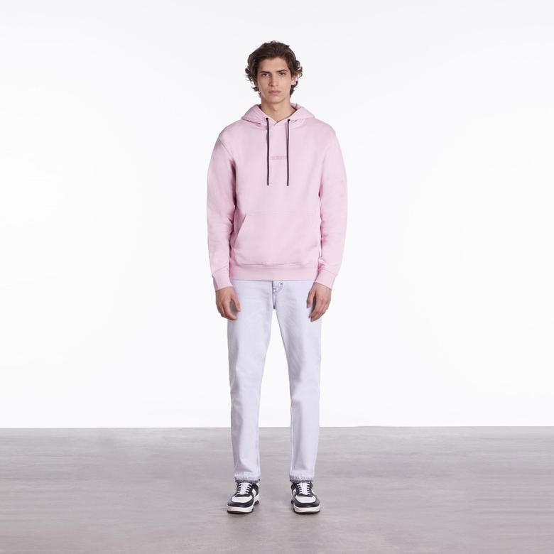 The Kooples Logo Erkek Pembe Sweatshirt