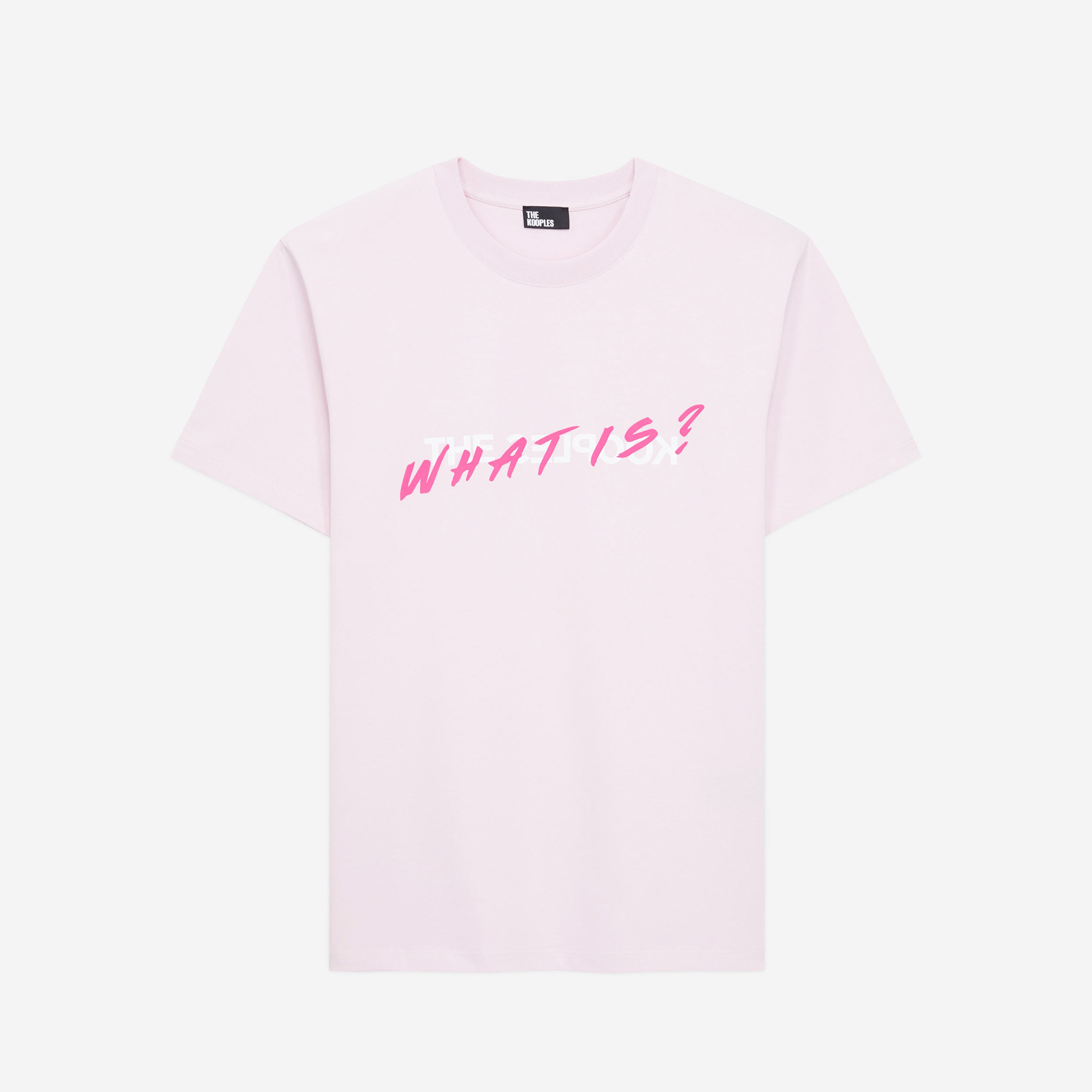 The Kooples Classic Erkek Pembe T-Shirt