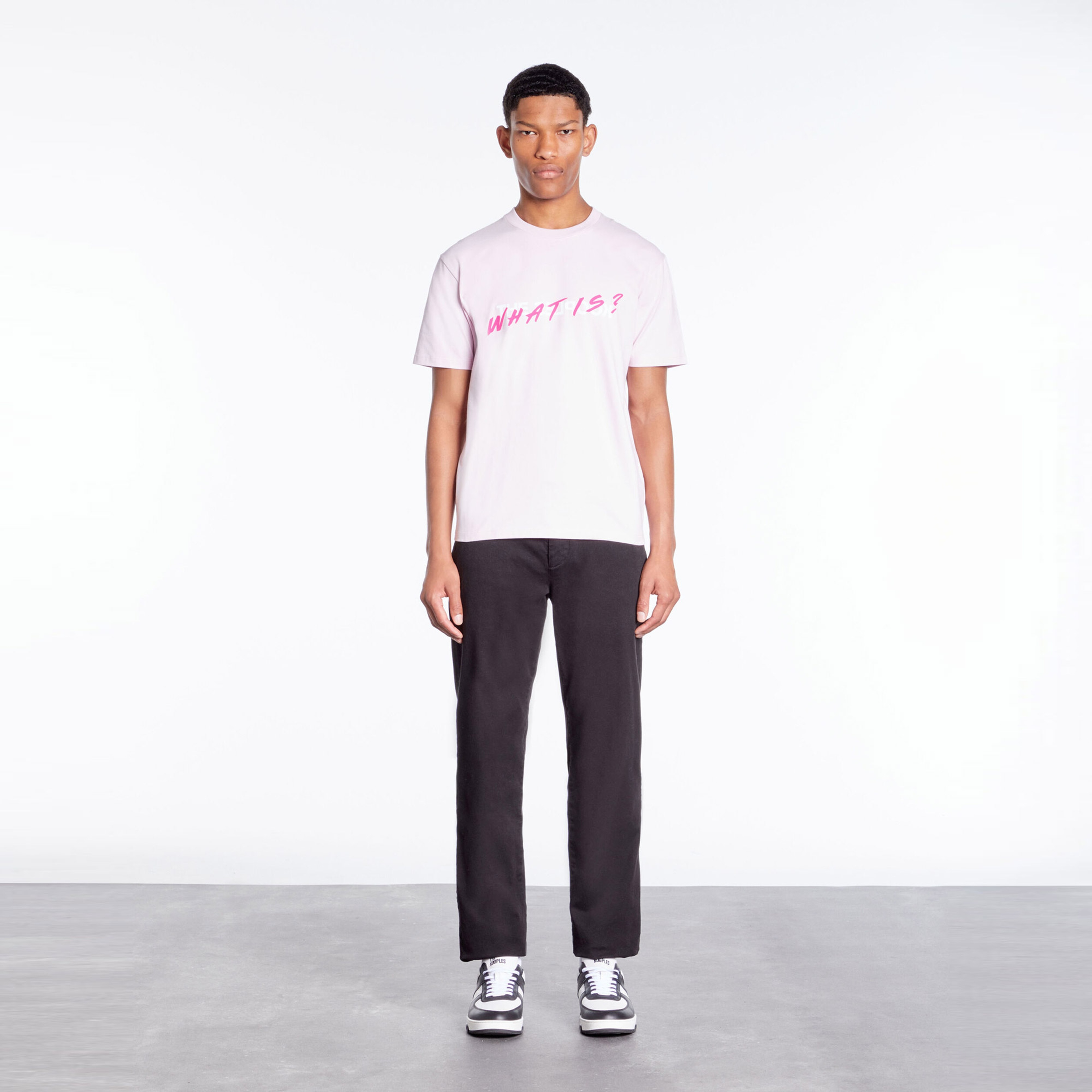 The Kooples Classic Erkek Pembe T-Shirt