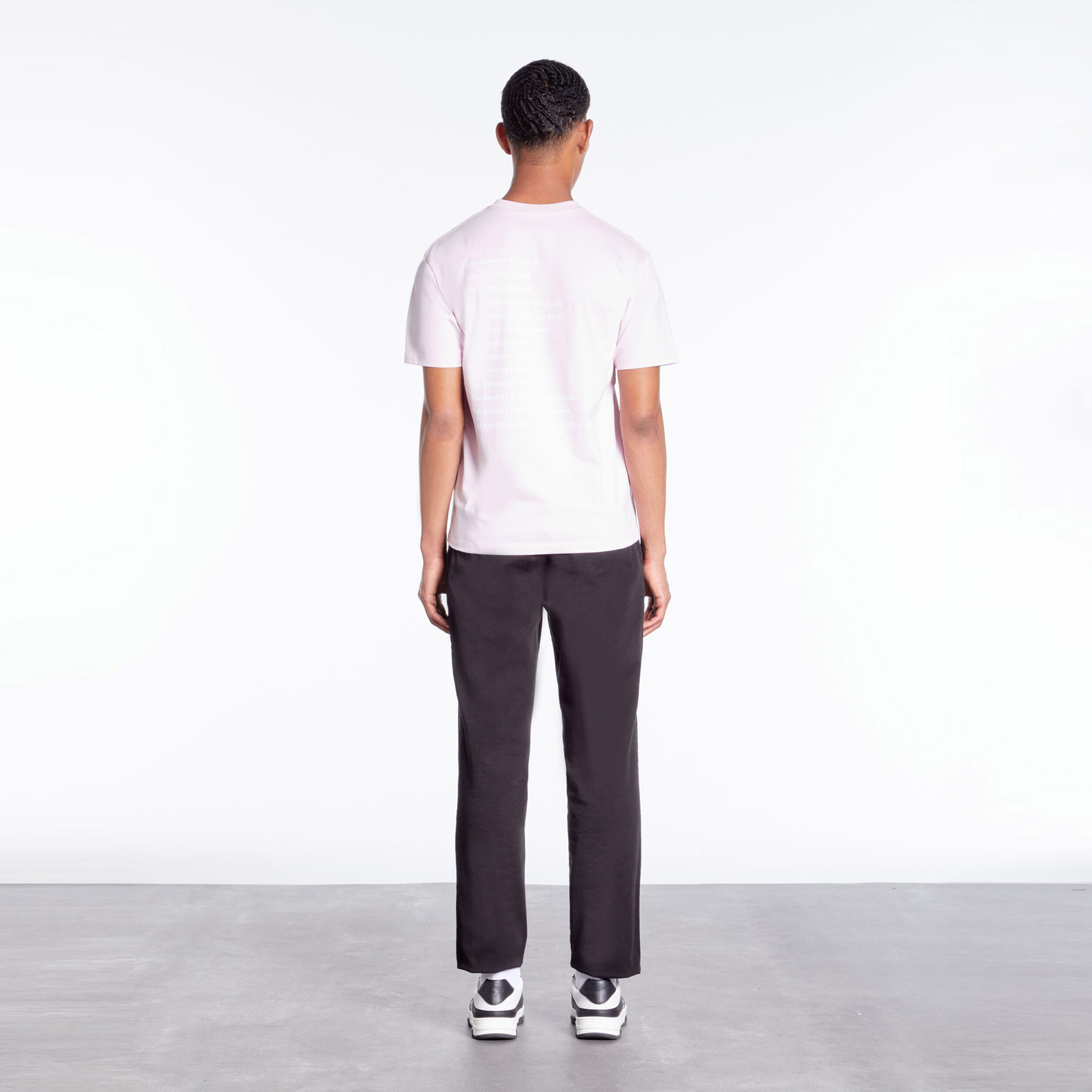 The Kooples Classic Erkek Pembe T-Shirt