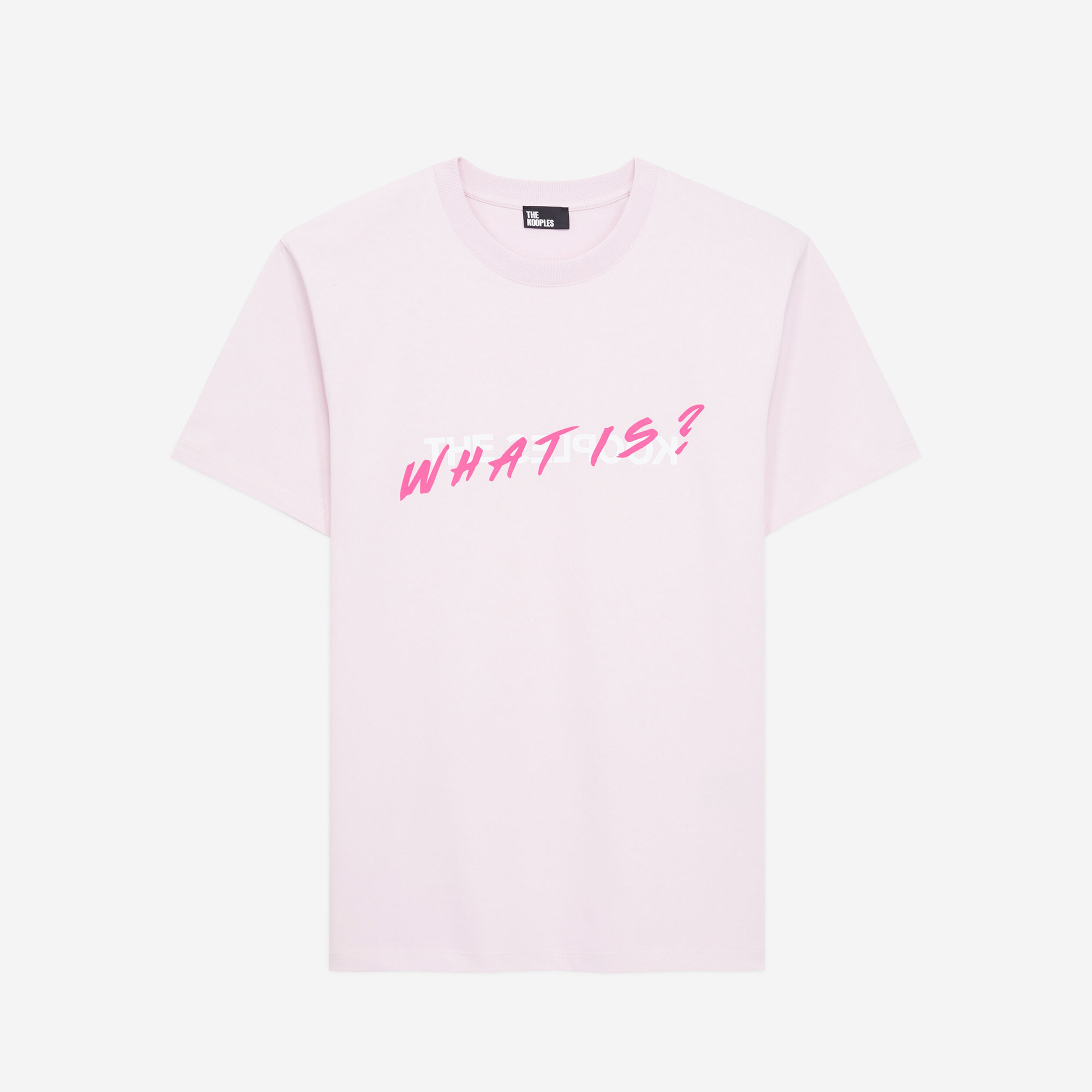 The Kooples Classic Erkek Pembe T-Shirt