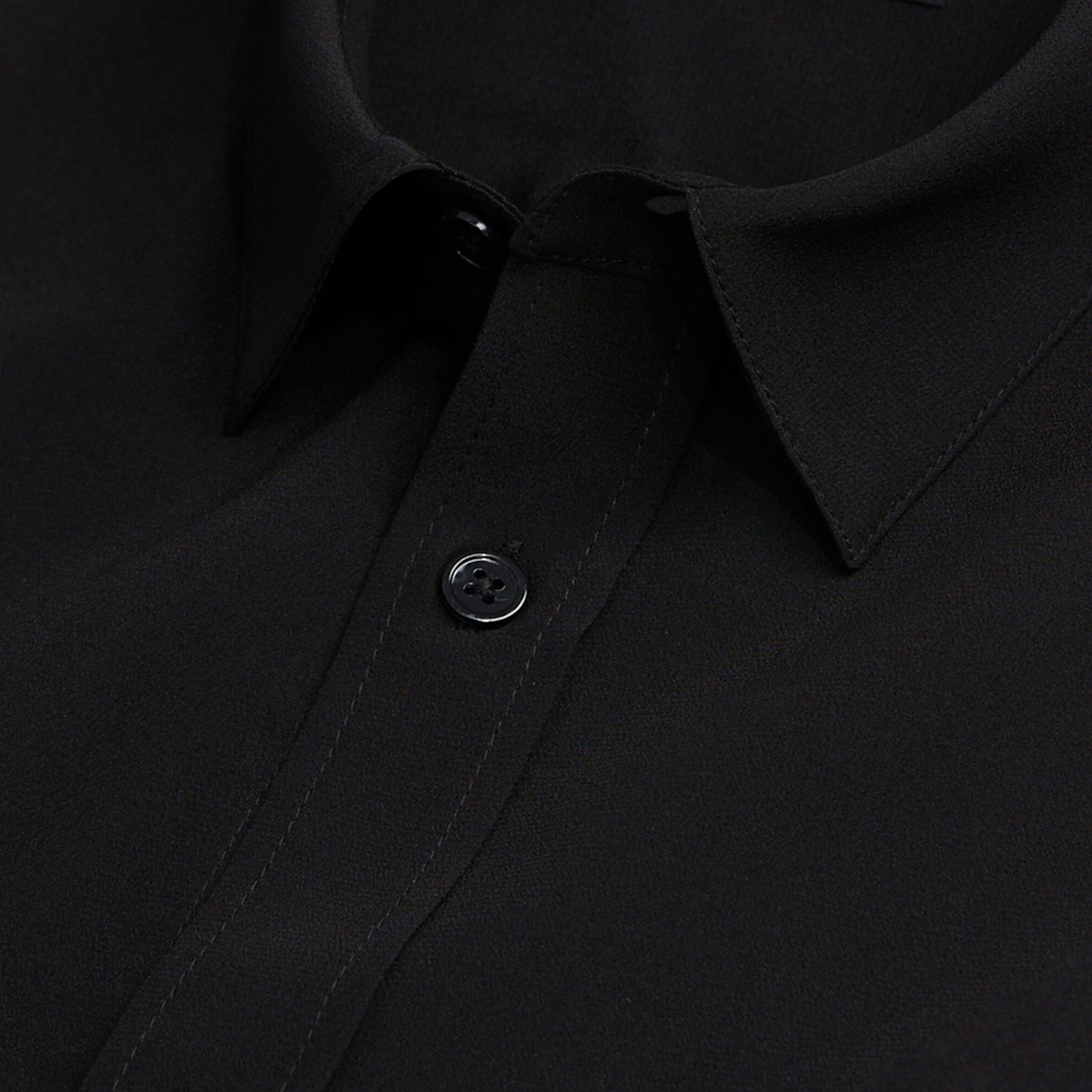 ERKEK COMFORT FIT SİYAH GÖMLEK