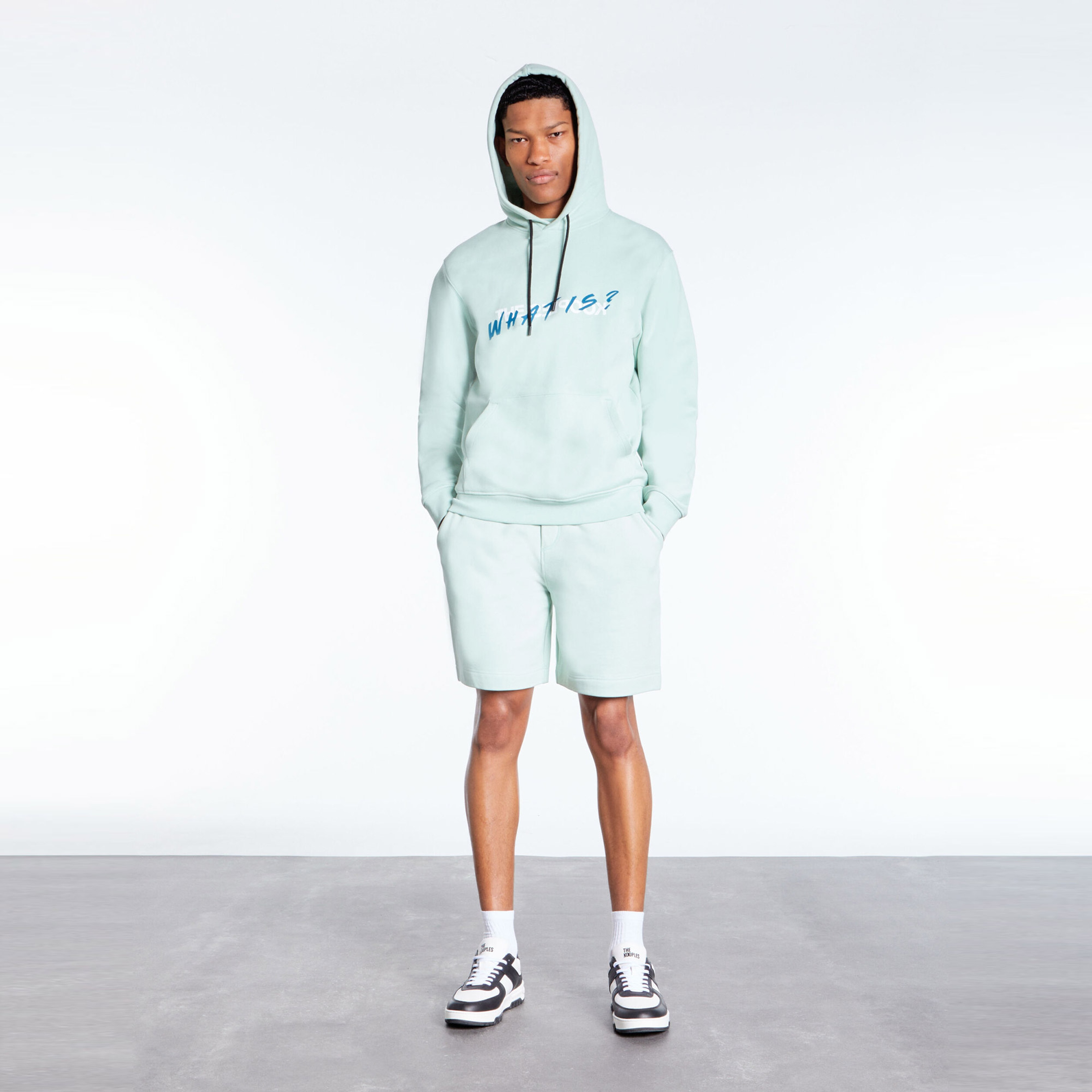 The Kooples Classic Erkek Mavi Sweatshirt