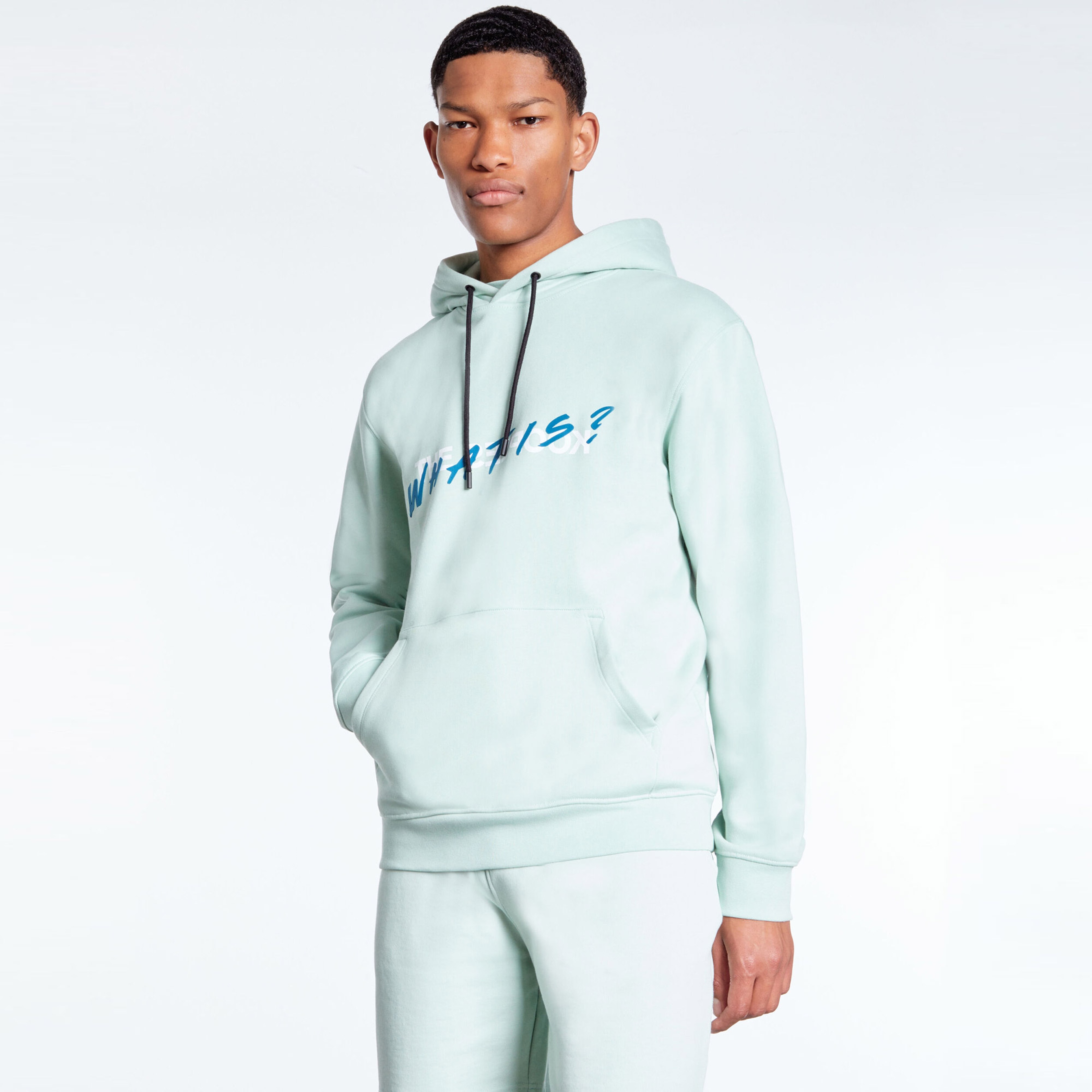 The Kooples Classic Erkek Mavi Sweatshirt