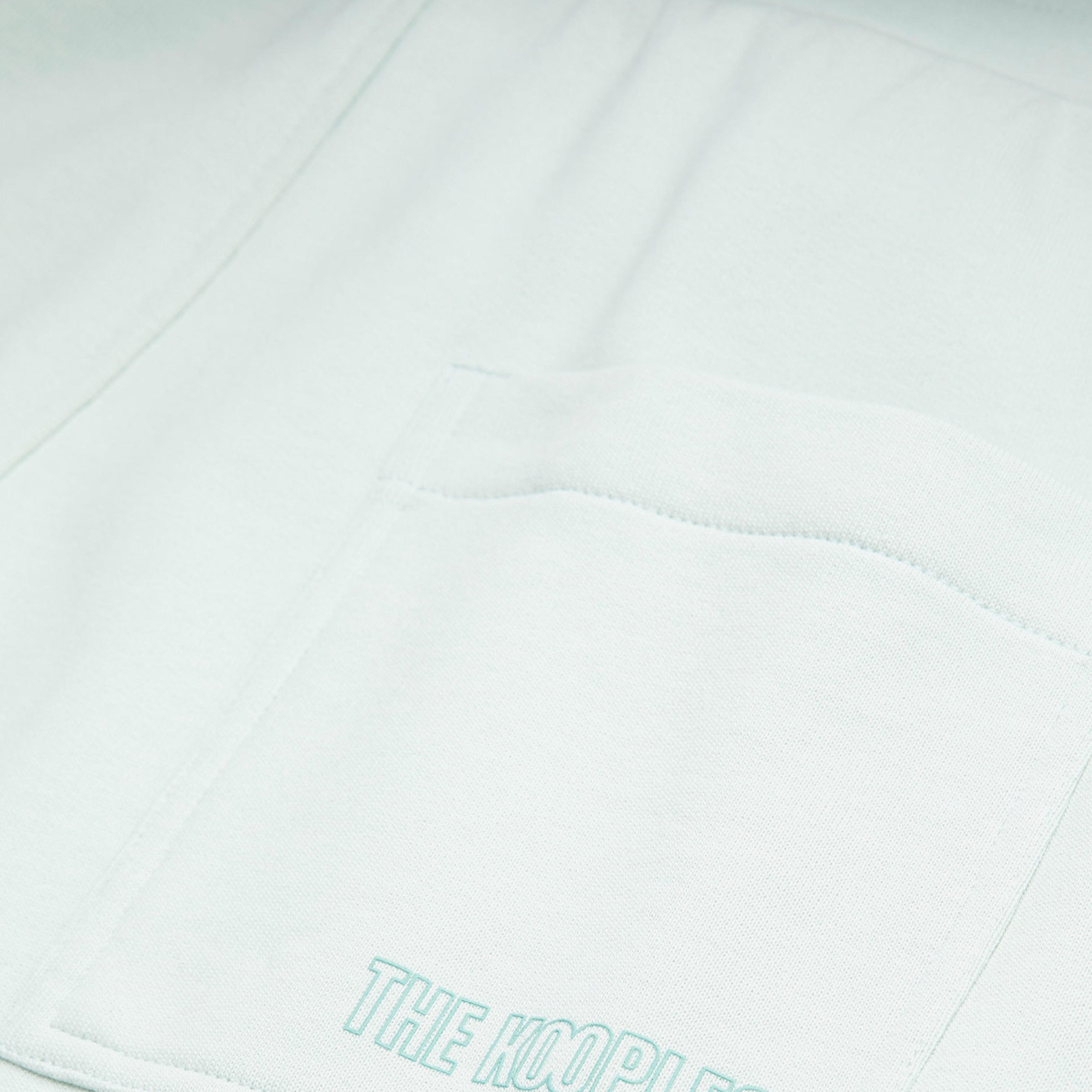 The Kooples Straight Fit Logo Erkek Açık Yeşil Şort