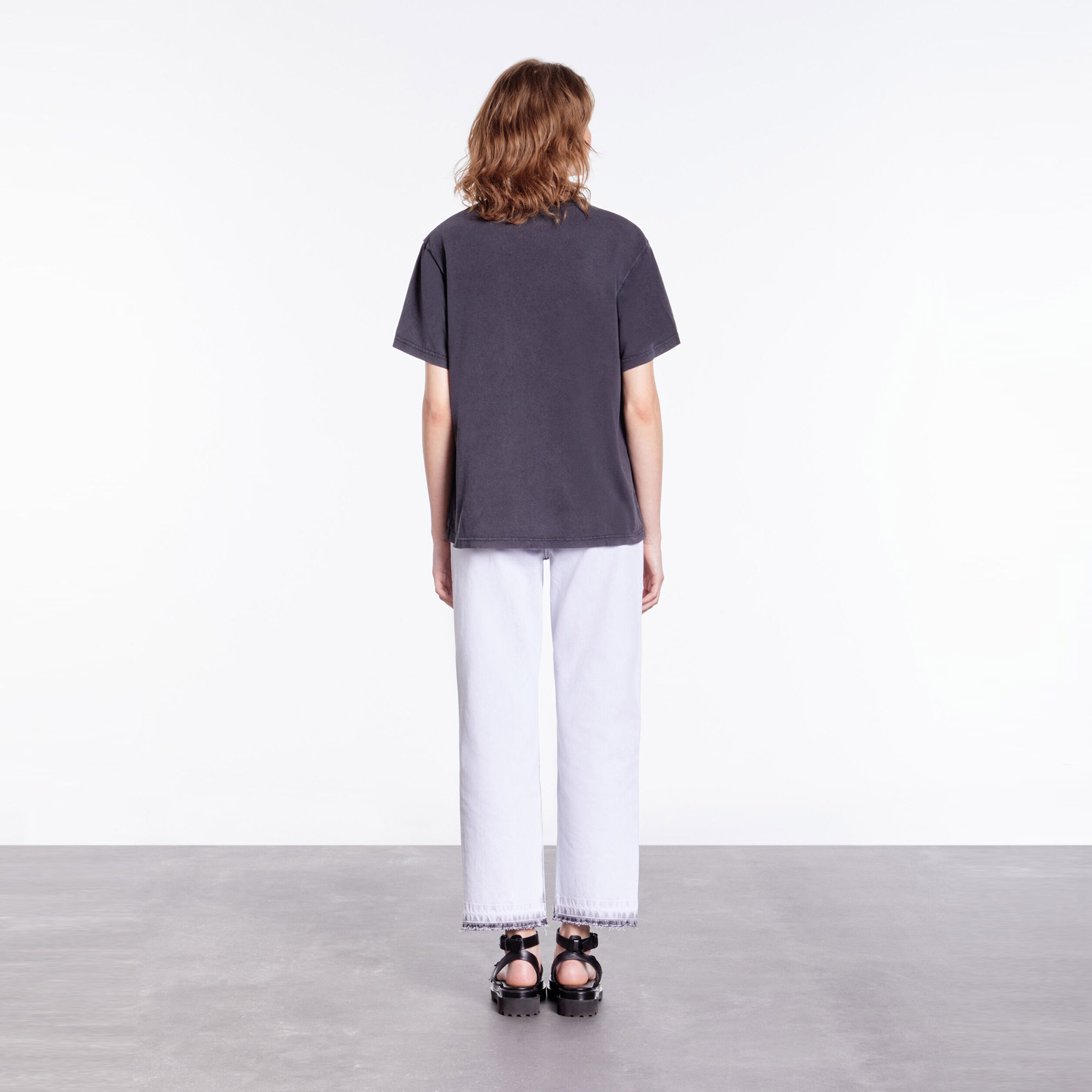 The Kooples Classic Kadın Siyah T-Shirt