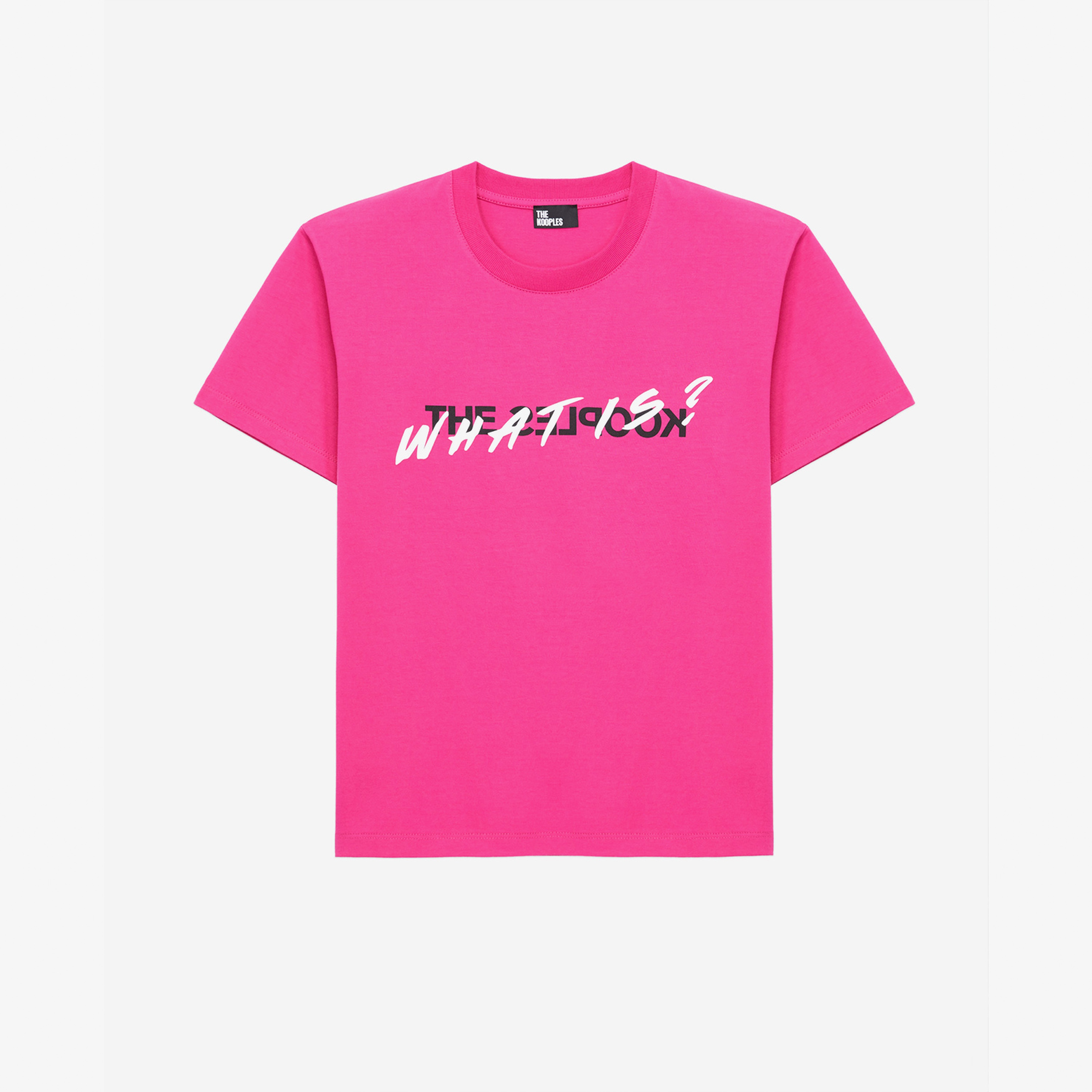 The Kooples Classic Kadın Pembe T-Shirt