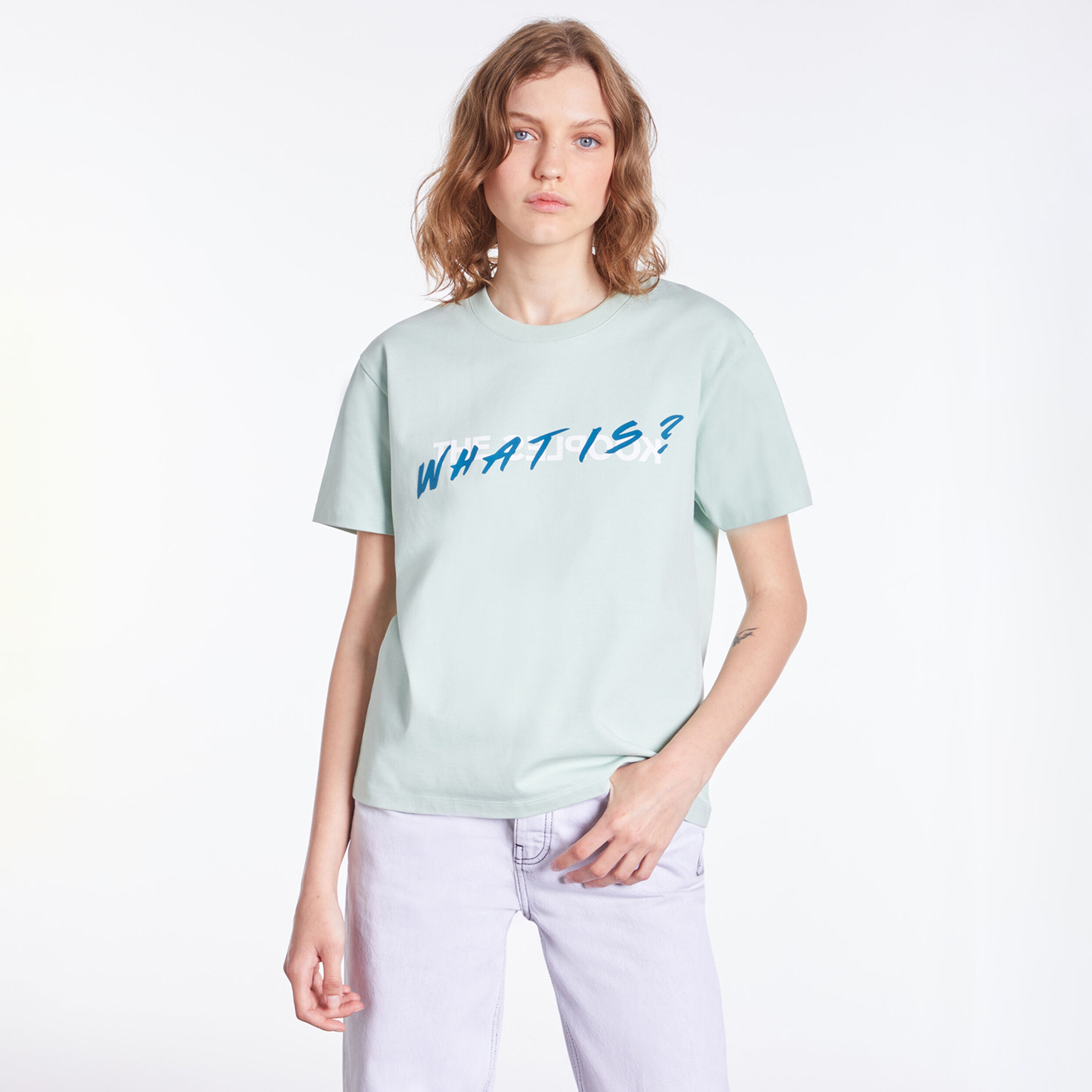 The Kooples Classic Kadın Yeşil T-Shirt