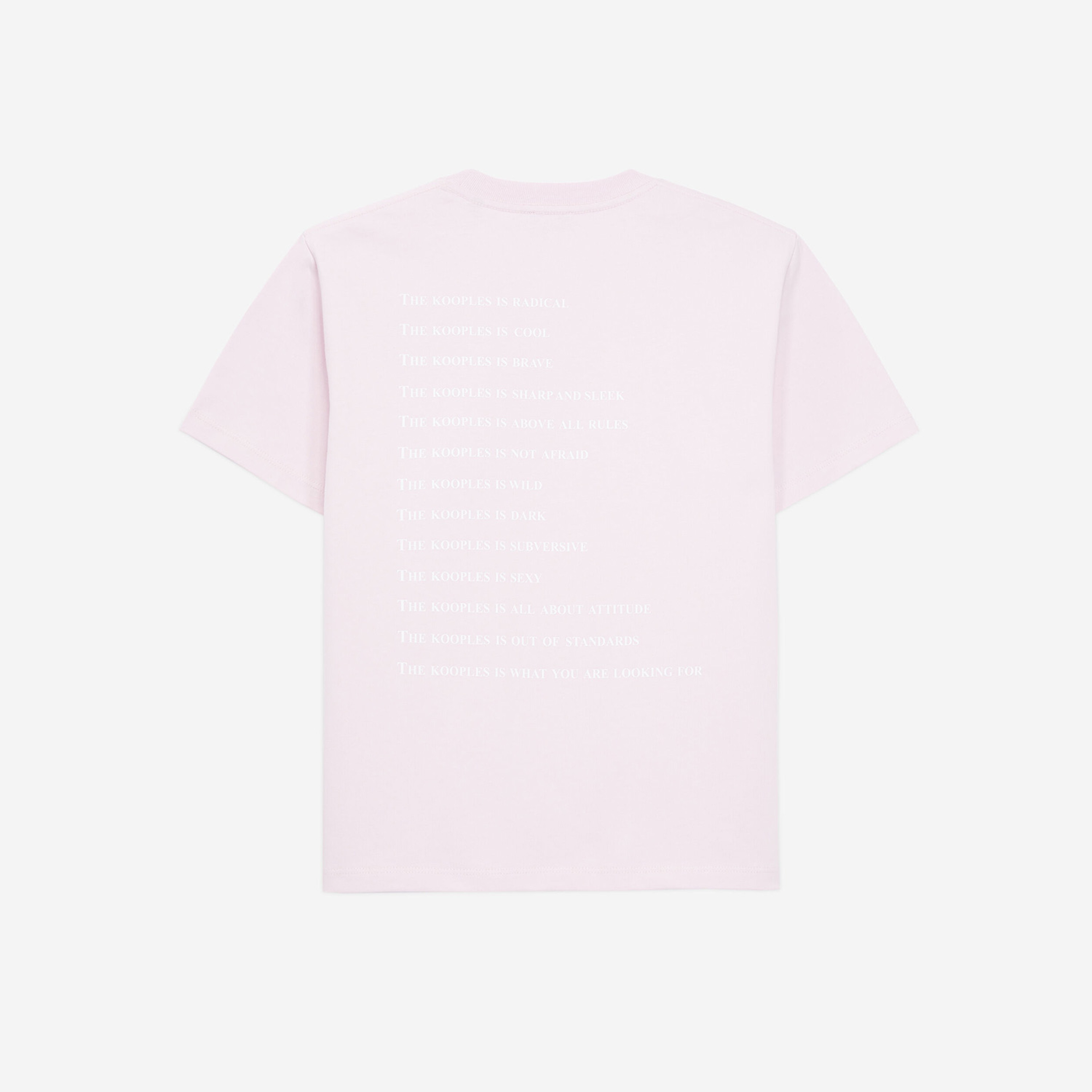 The Kooples Classic Kadın Pembe T-Shirt
